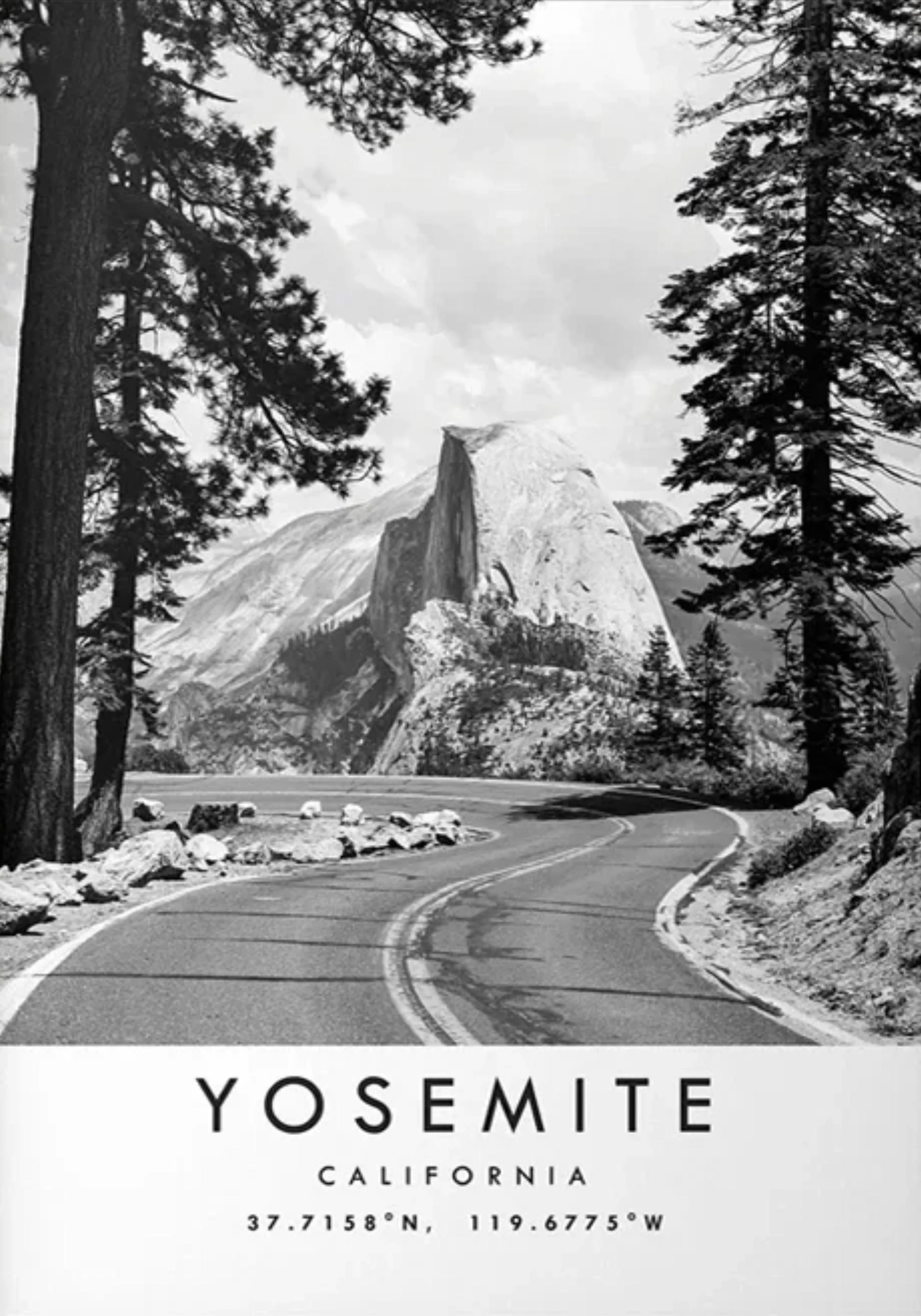 Yosemite's Half Dome | Scenic California Landscape - Image 2