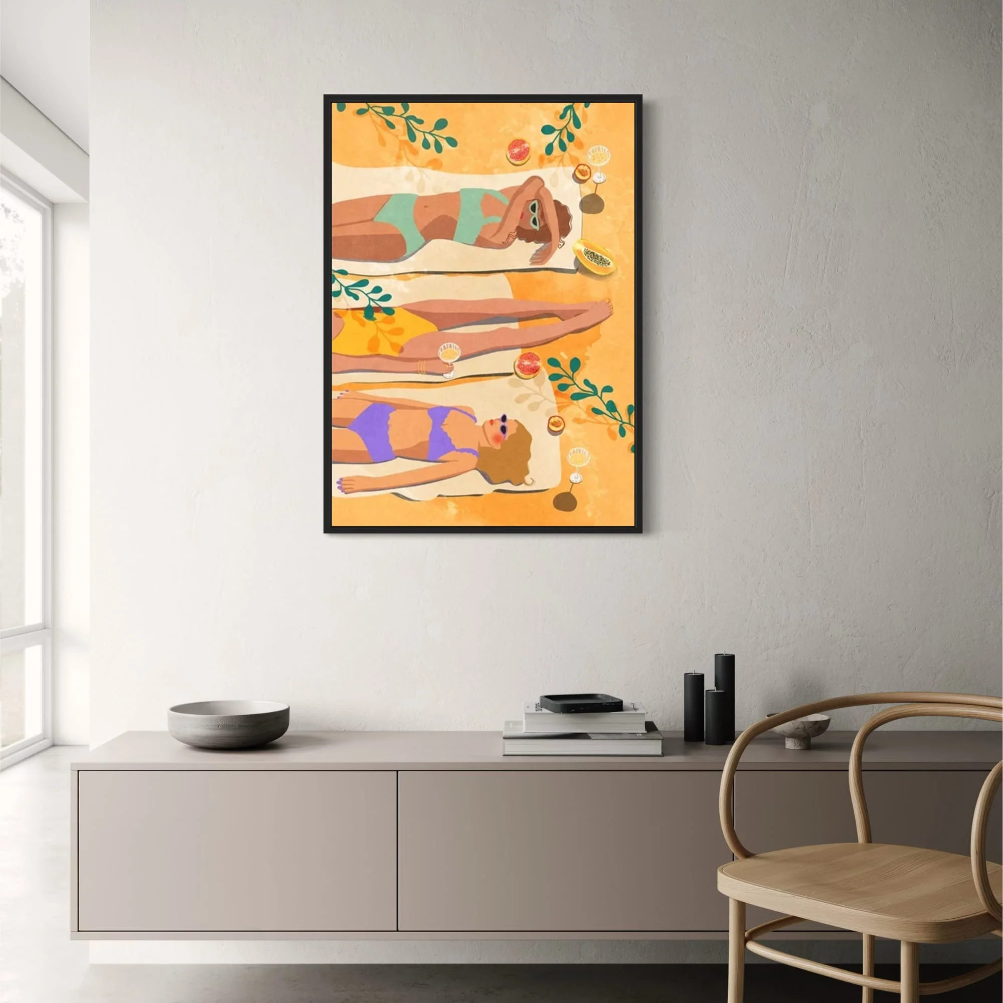 Summer Vibes | Beach & Fruit | Colorful - Image 2