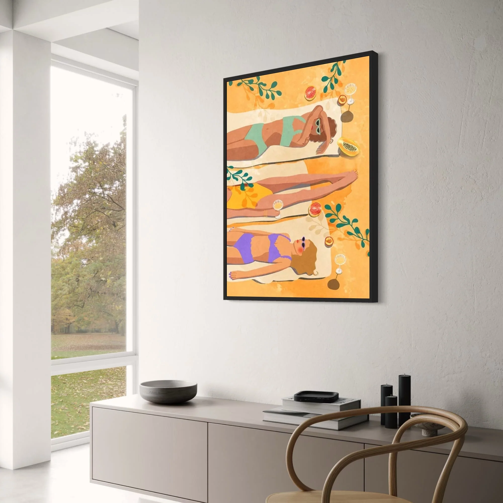 Summer Vibes | Beach & Fruit | Colorful - Image 3