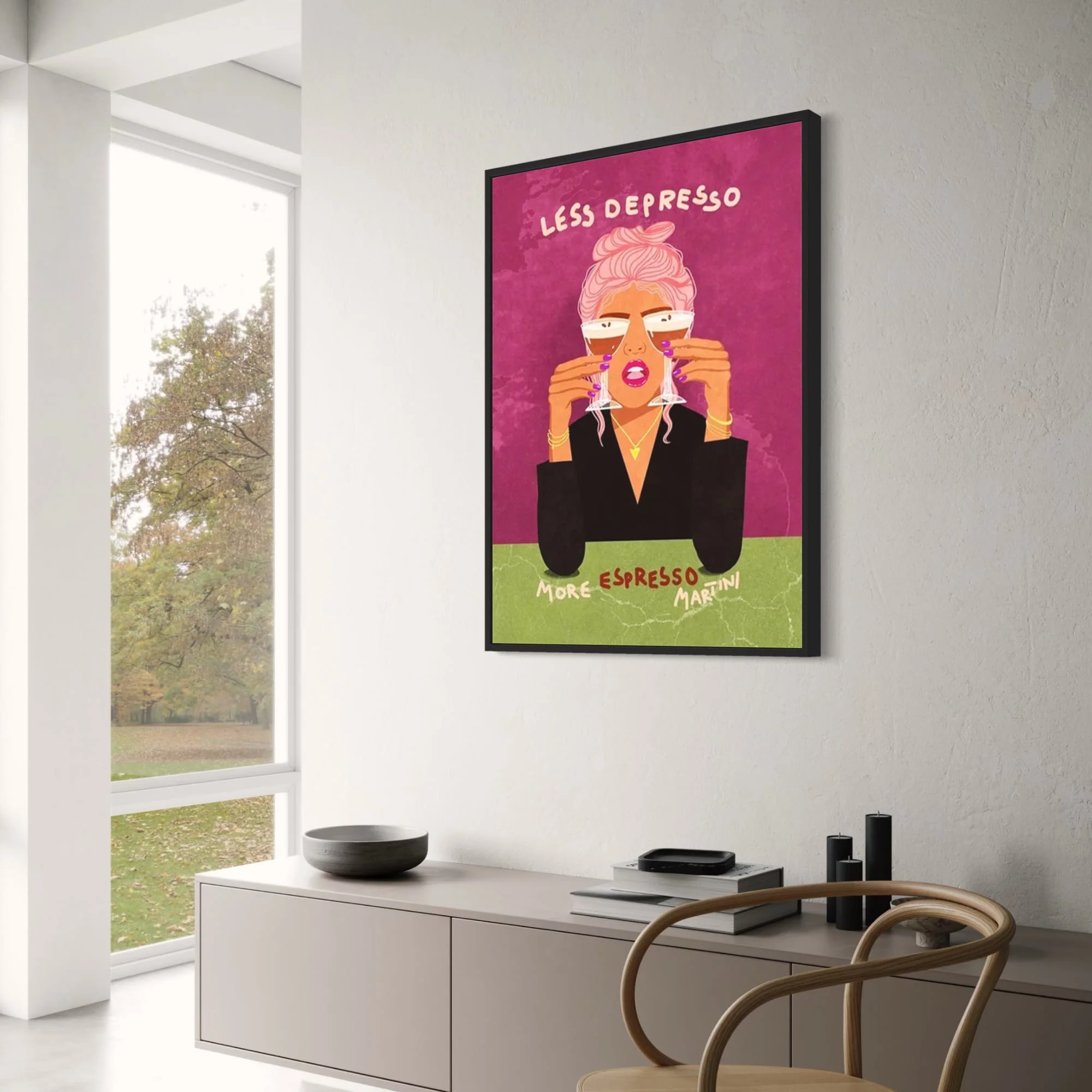 Less Depresso More Espresso Martini | Fun Bar Quote - Image 3