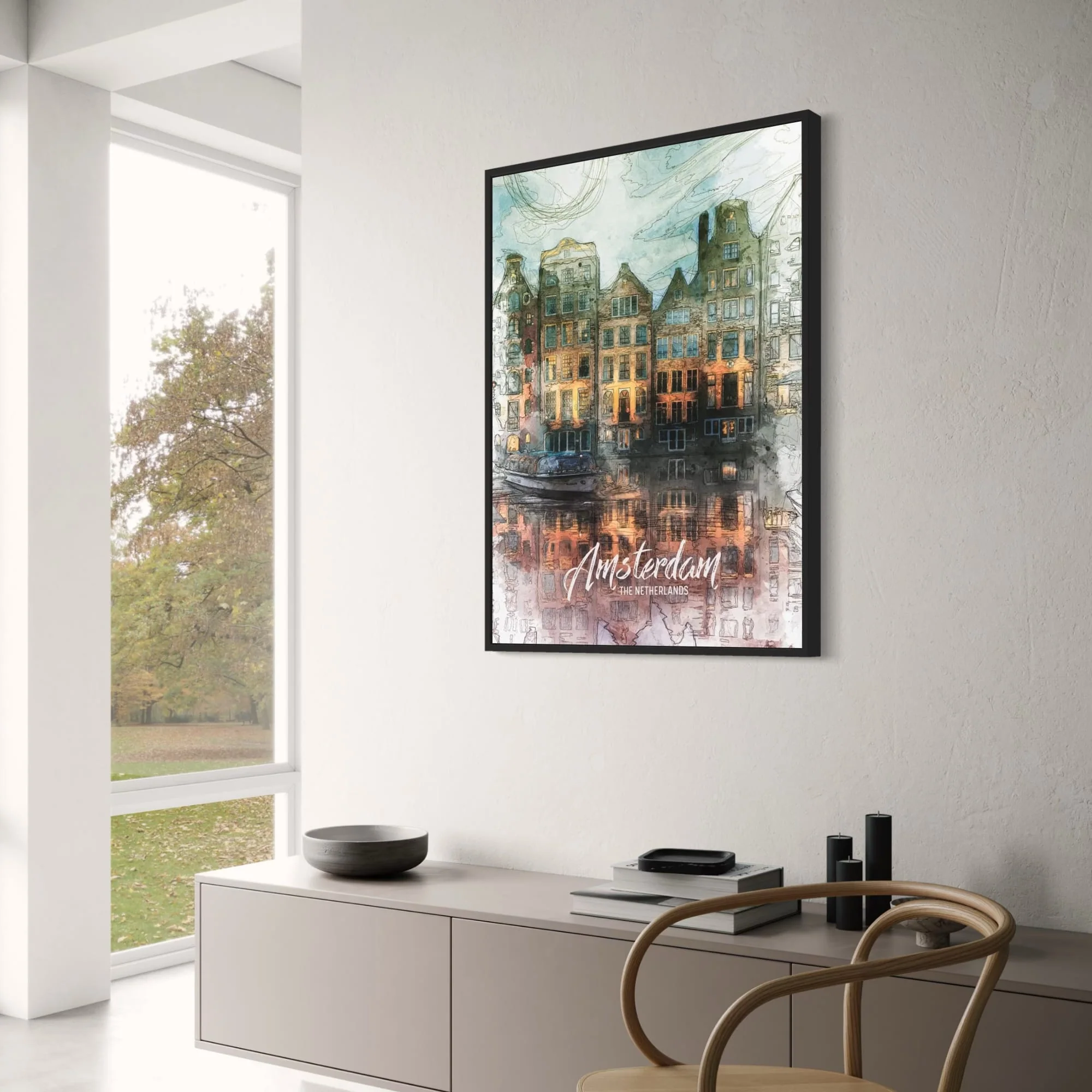 Amsterdam Canal Houses | Traditional Dutch Architecture - Image 3