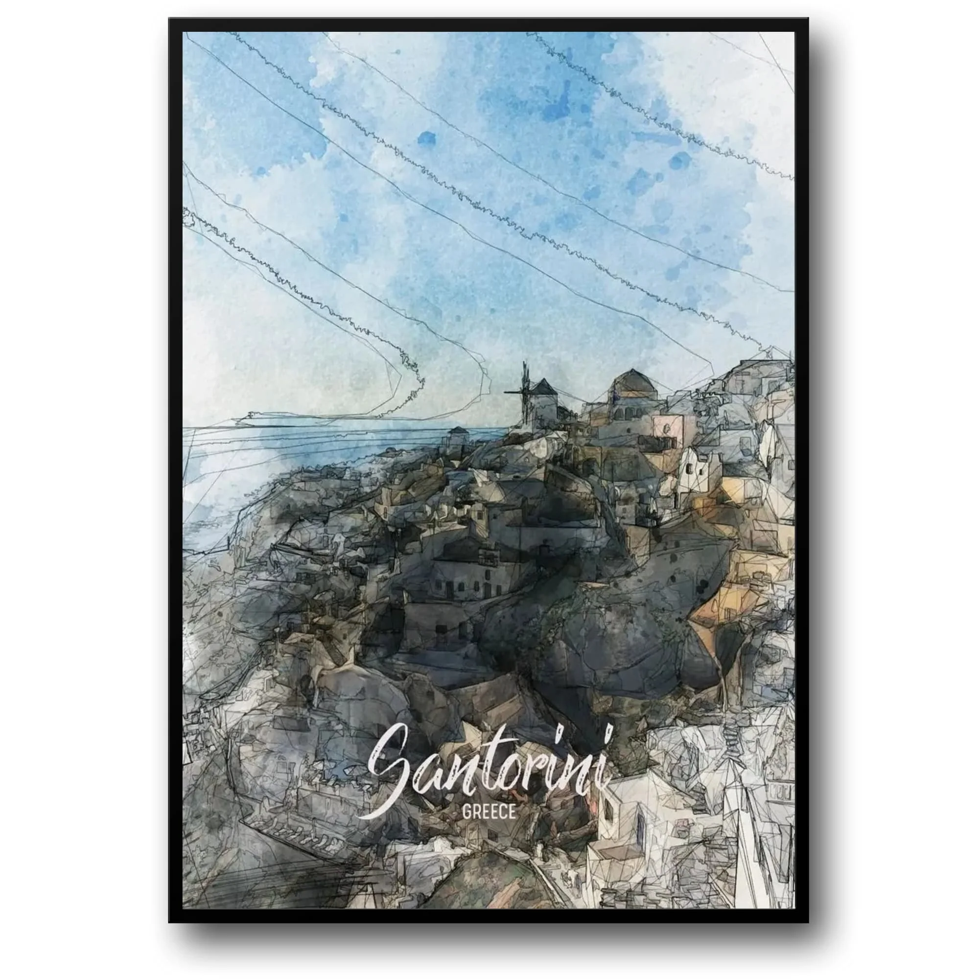 Santorini | Cycladic Architecture & Cliffs