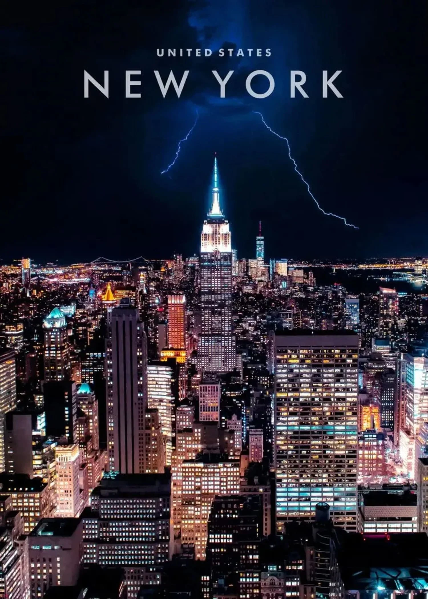 Empire State Building Lightning | NYC Skyline - Image 4
