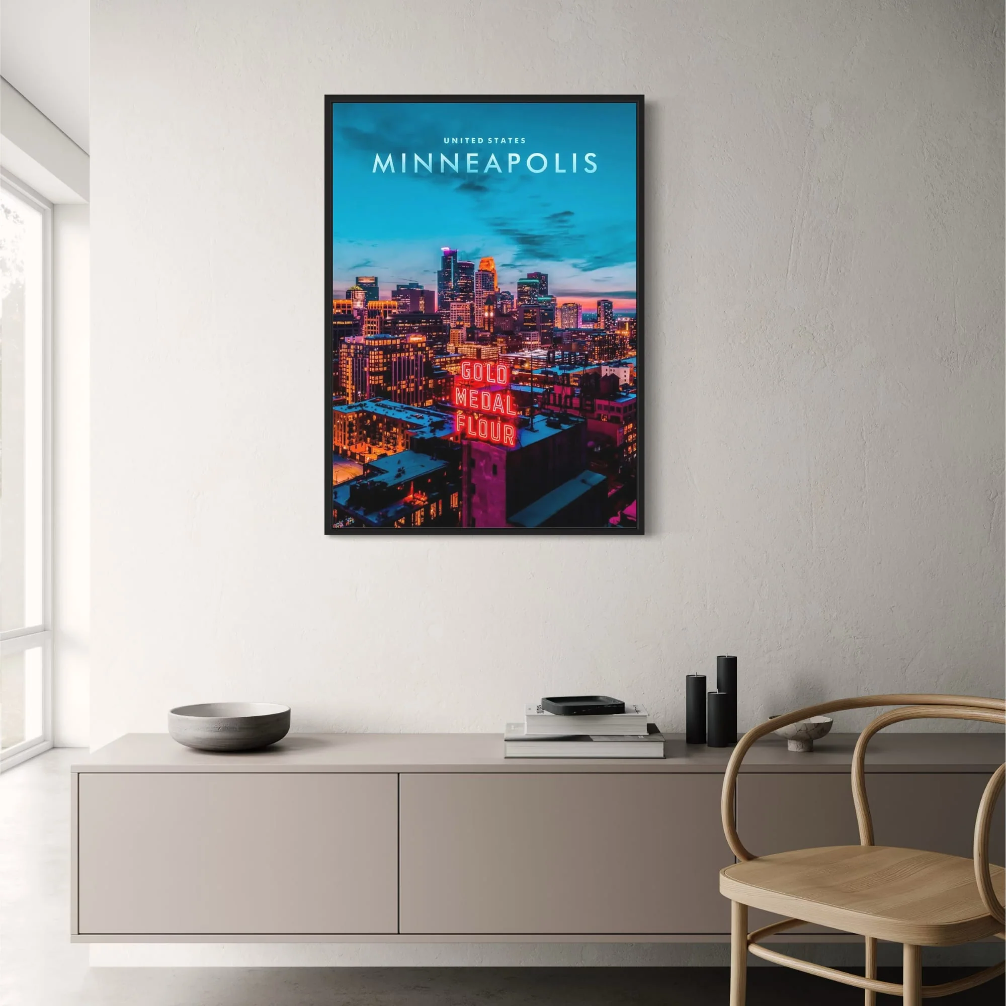 Minneapolis Skyline | Vibrant Urban Landscape - Image 2