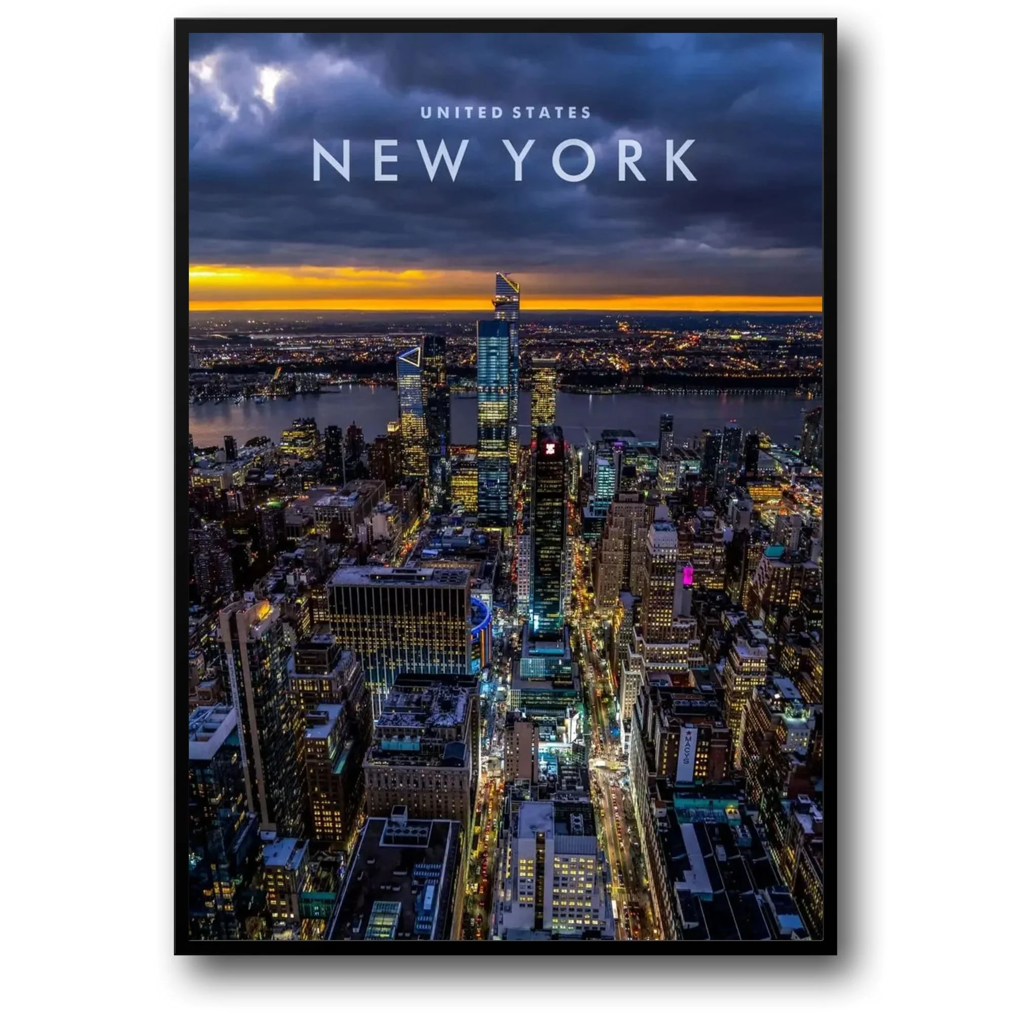 Hudson Yards Twilight | Modern NYC Skyline