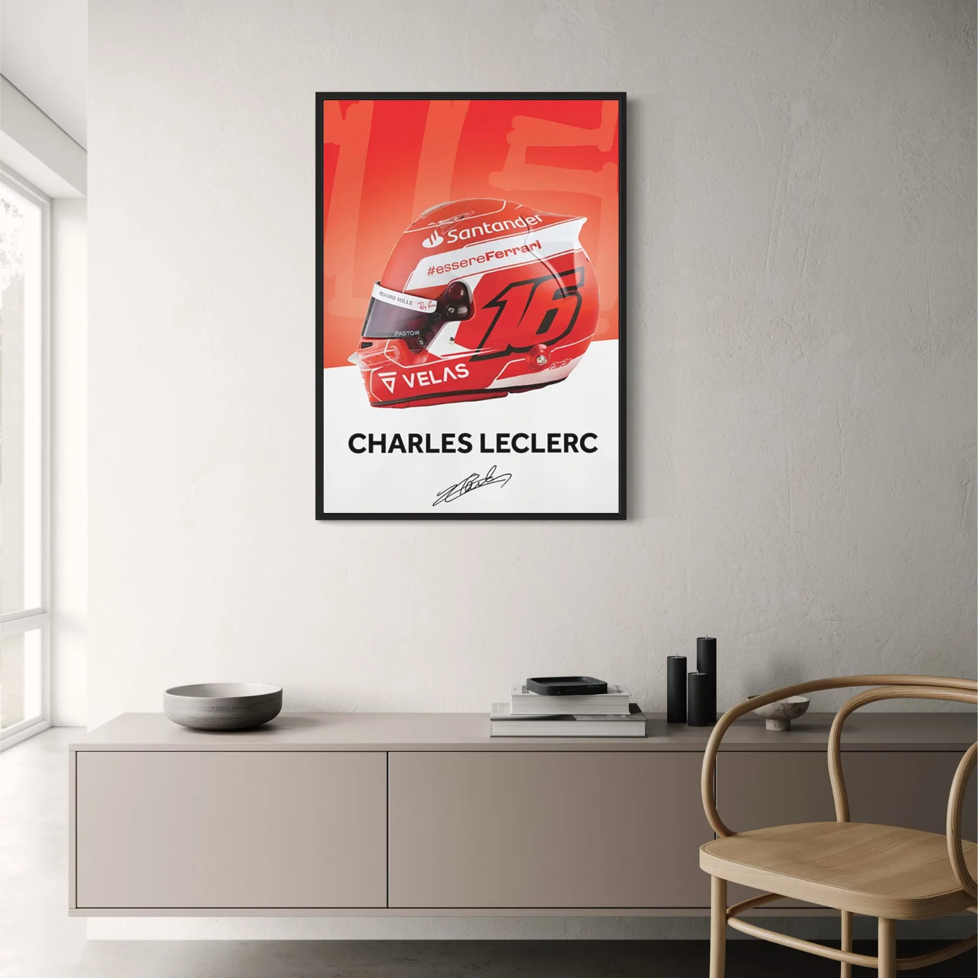 Formula 1 Helmet Canvas Art - Image 2