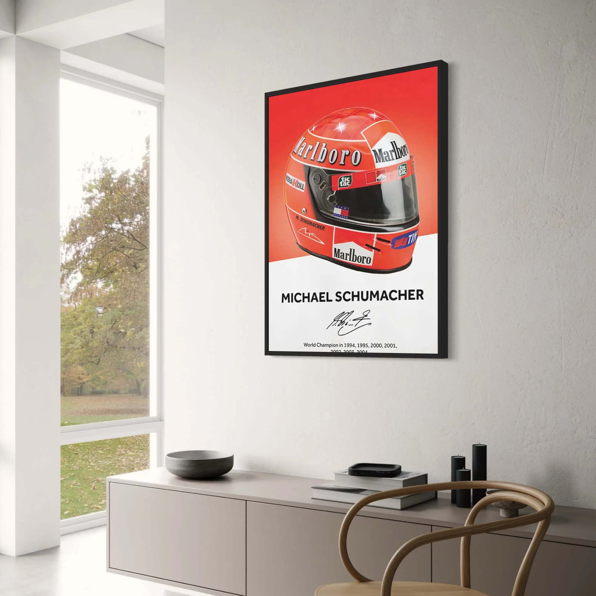 Formula 1 Helmet Canvas Art - Image 3