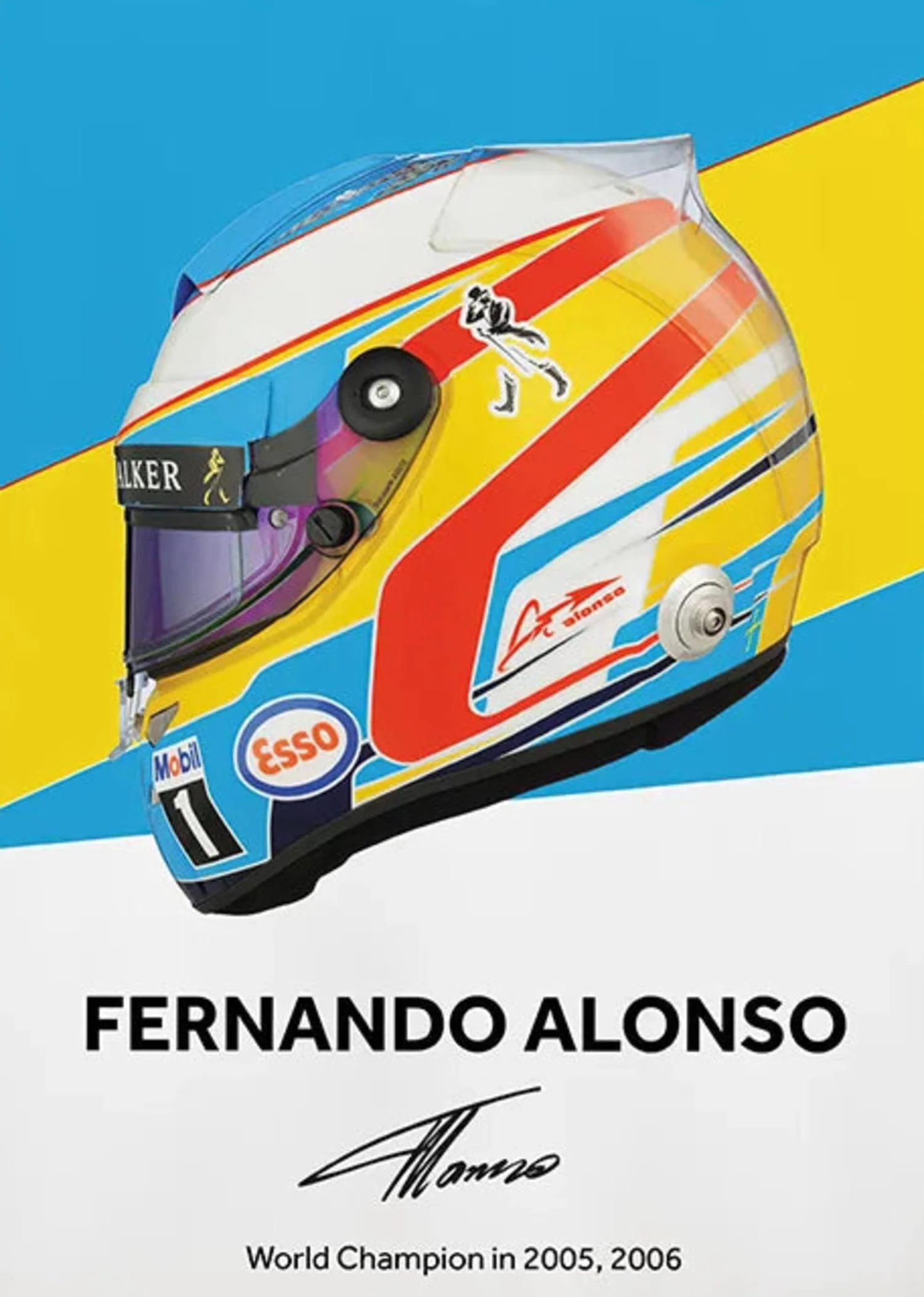 Formula 1 Helmet Canvas Art - Image 4