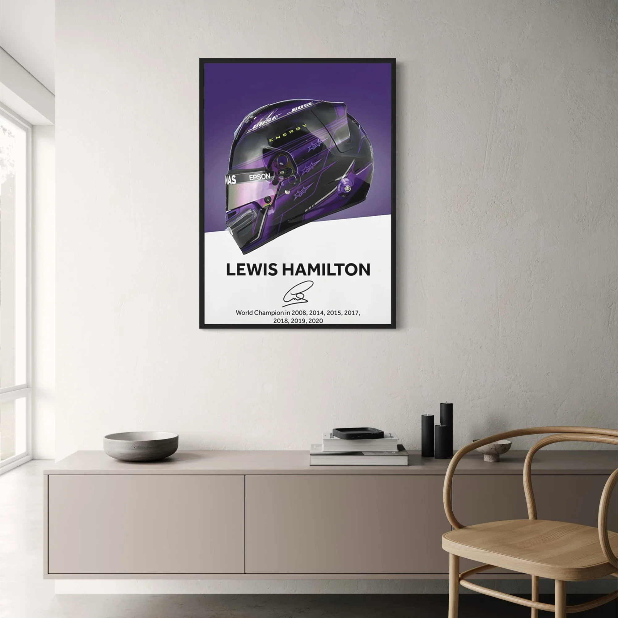 Formula 1 Helmet Canvas - Image 2
