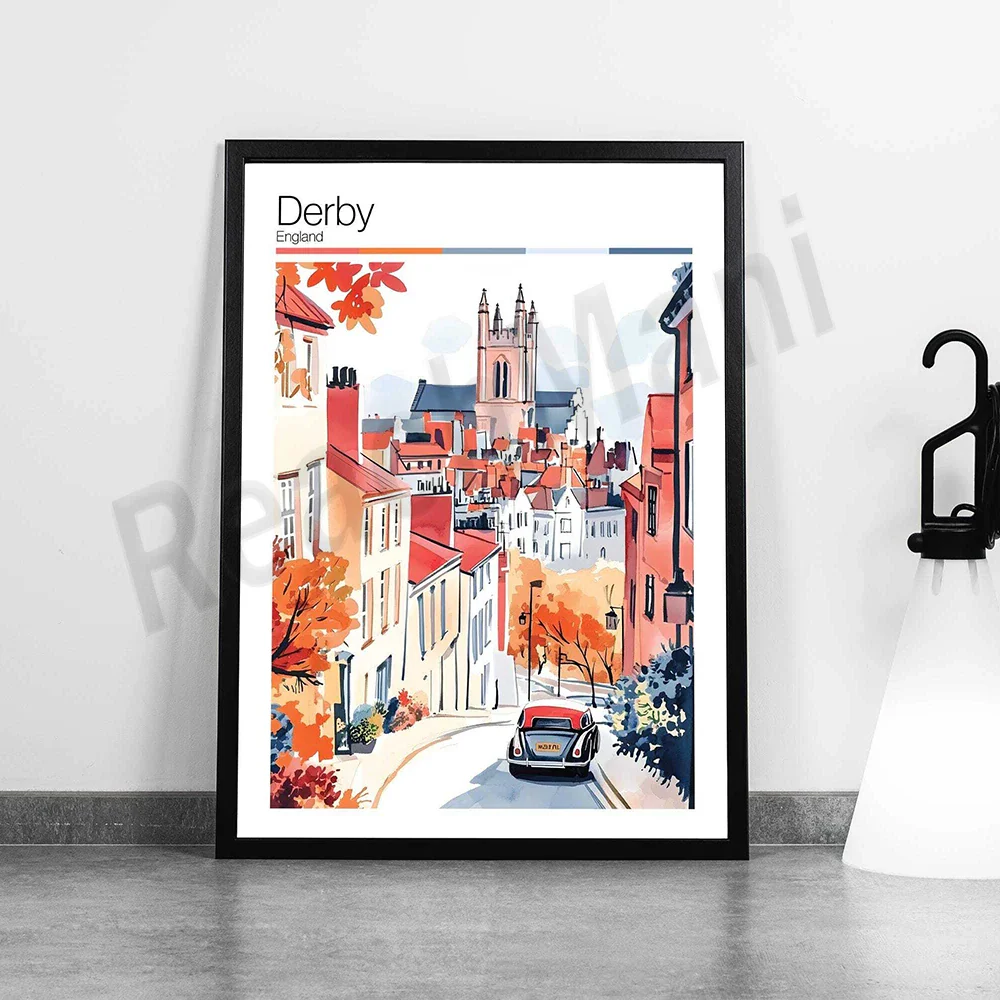 Inverness to Basingstoke UK Travel Art