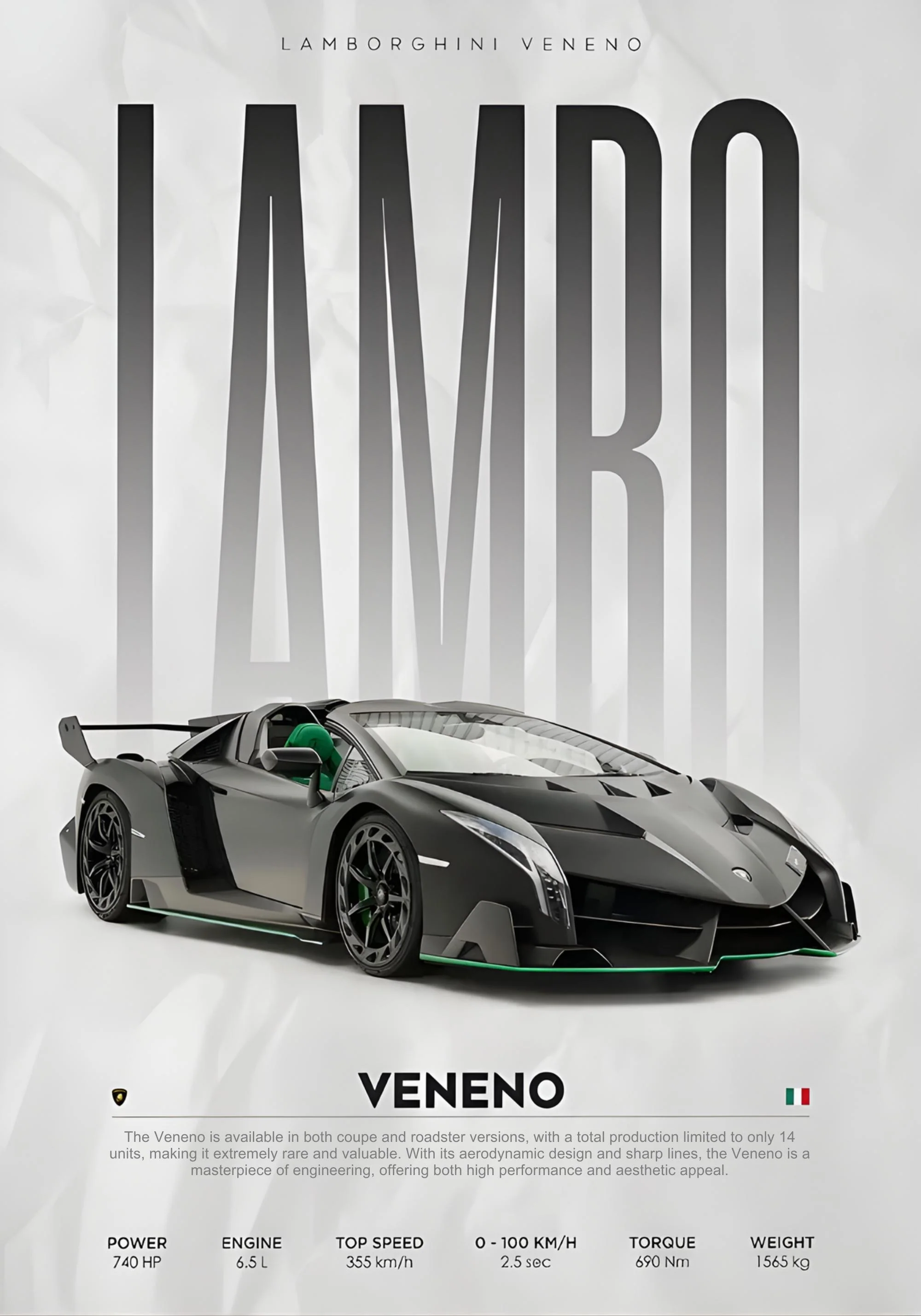Lamborghini Veneno & Huracan STO | Hyper Car Art - Image 2