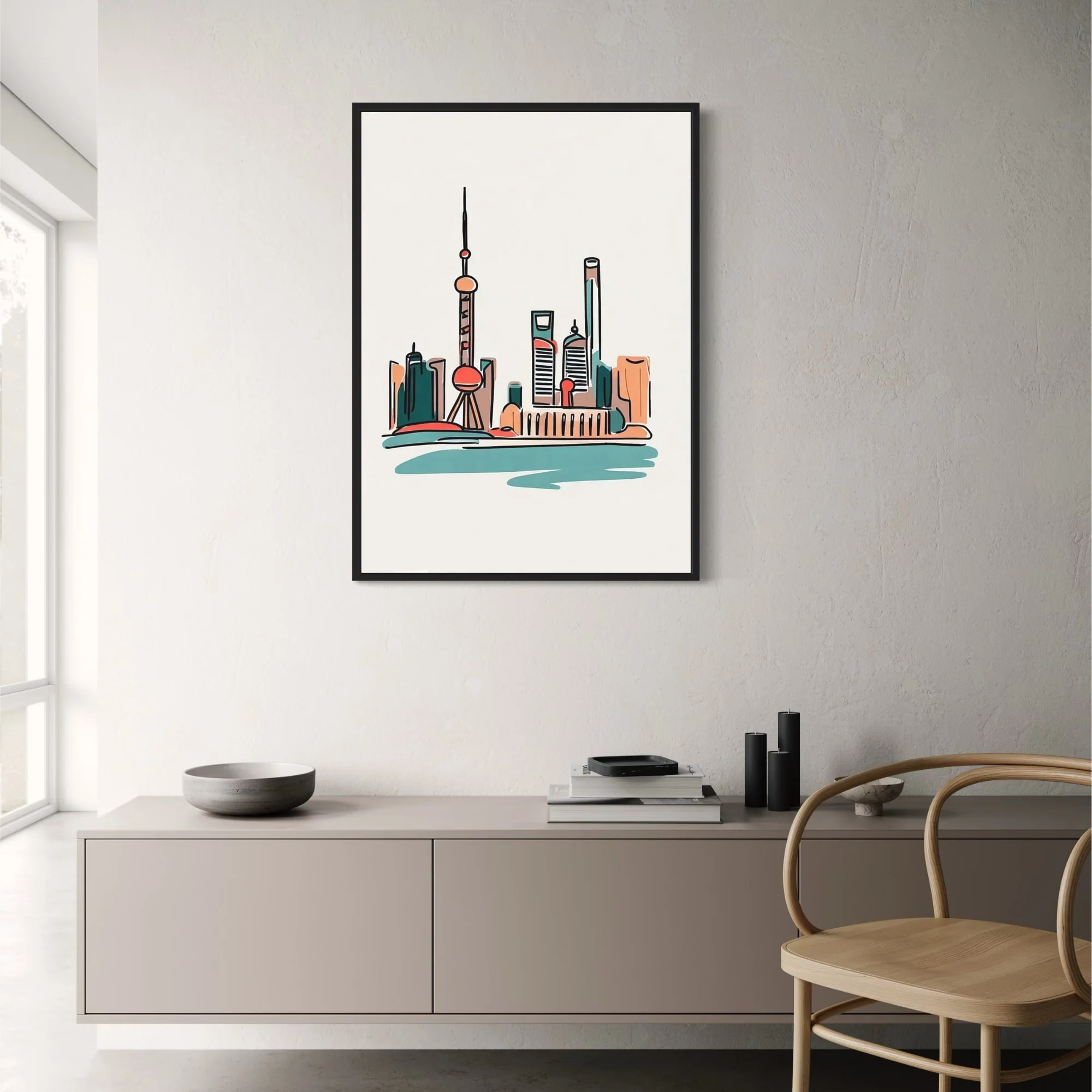 Shanghai Skyline | Modern Urban Cityscape - Image 2