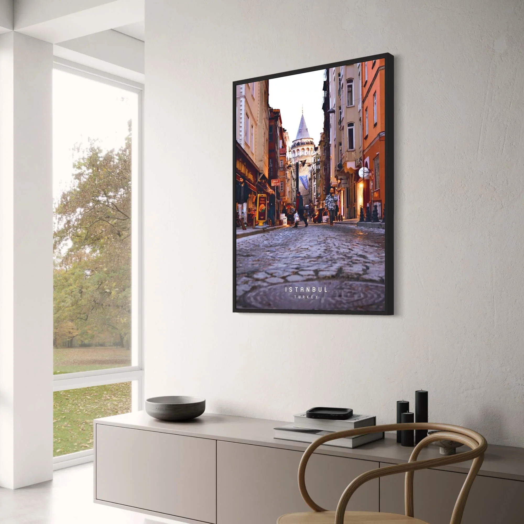 Galata Tower | Istanbul Street View | Vibrant Urban Scene - Image 3