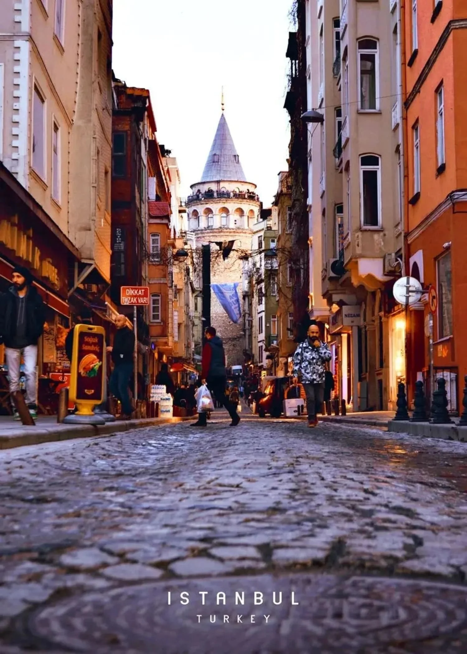 Galata Tower | Istanbul Street View | Vibrant Urban Scene - Image 4