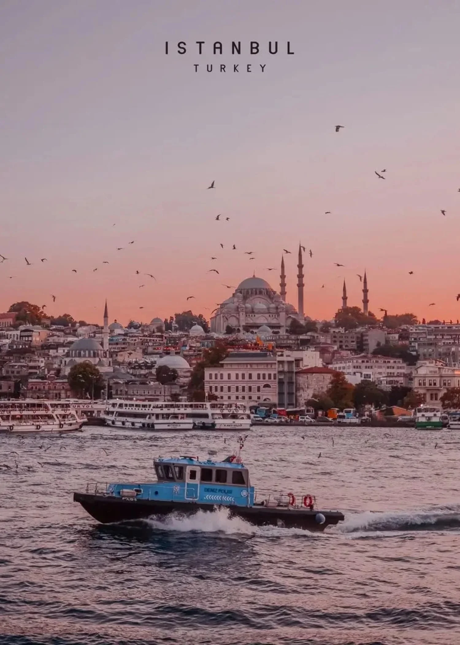 Sunset on the Golden Horn | Istanbul Skyline | Historic Waterfront - Image 4