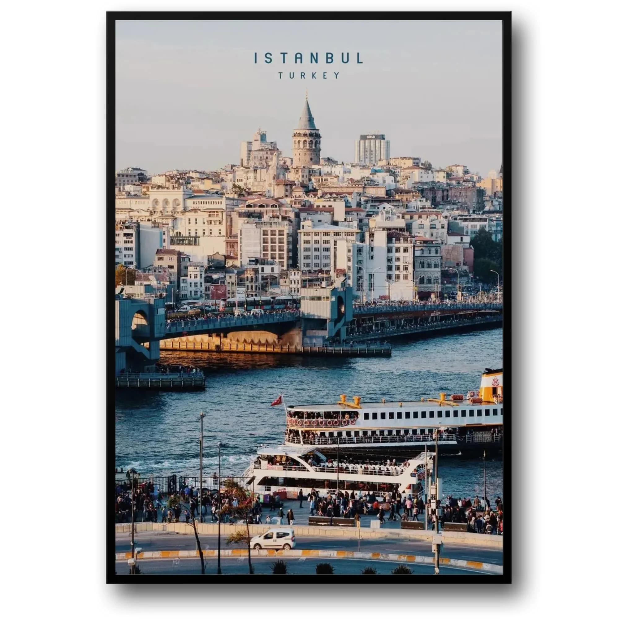 Galata Bridge | Istanbul Cityscape | Golden Horn