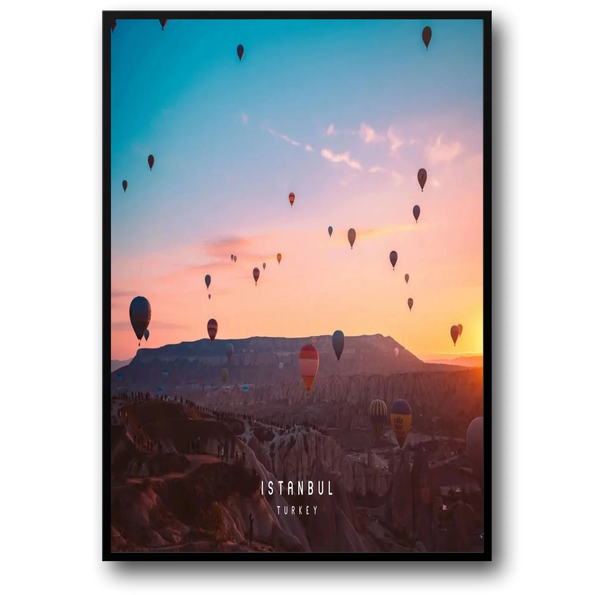 Hot Air Balloons | Cappadocia Sunrise | Vibrant Turkey Scene