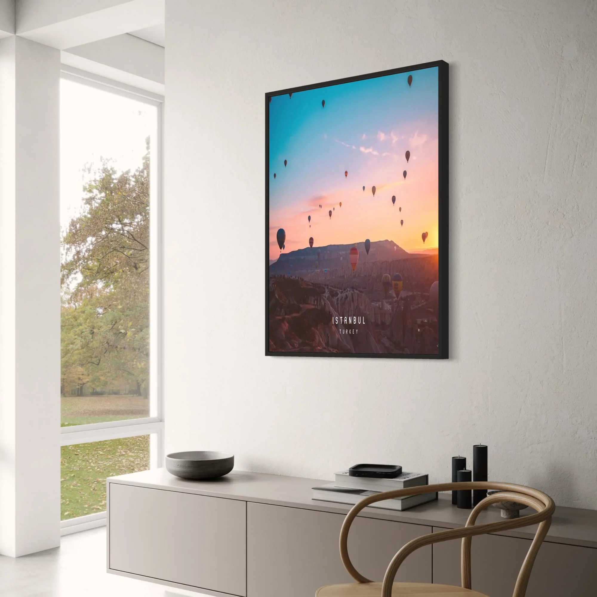 Hot Air Balloons | Cappadocia Sunrise | Vibrant Turkey Scene - Image 3