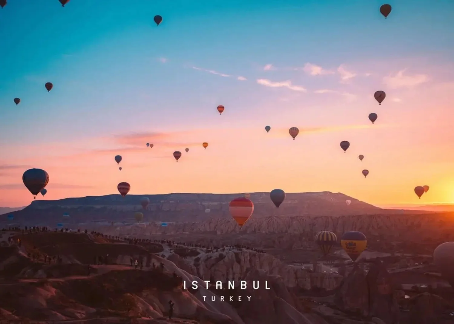 Hot Air Balloons | Cappadocia Sunrise | Vibrant Turkey Scene - Image 4