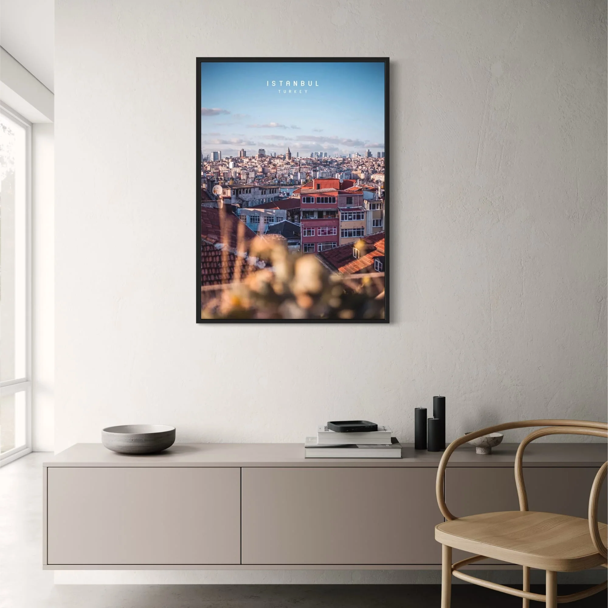 Istanbul Skyline | Vibrant Aerial Cityscape - Image 2