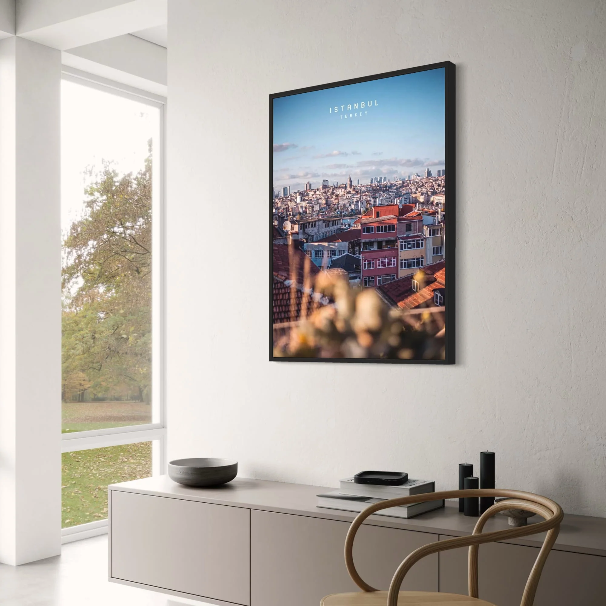 Istanbul Skyline | Vibrant Aerial Cityscape - Image 3