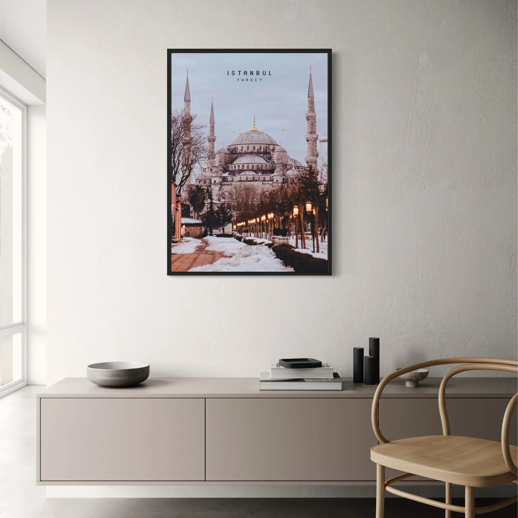 Sultan Ahmed Mosque | Serene Winter | Turkish Architecture - Image 2