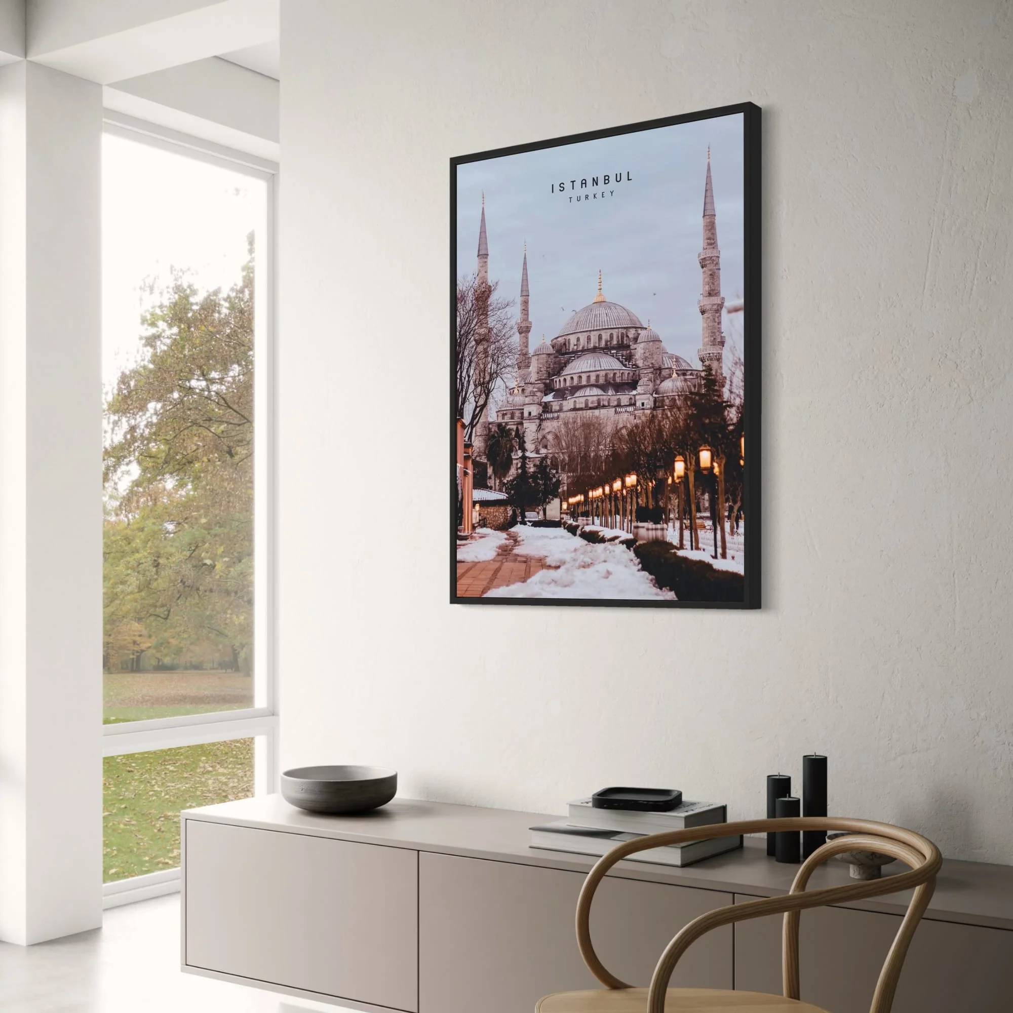 Sultan Ahmed Mosque | Serene Winter | Turkish Architecture - Image 3