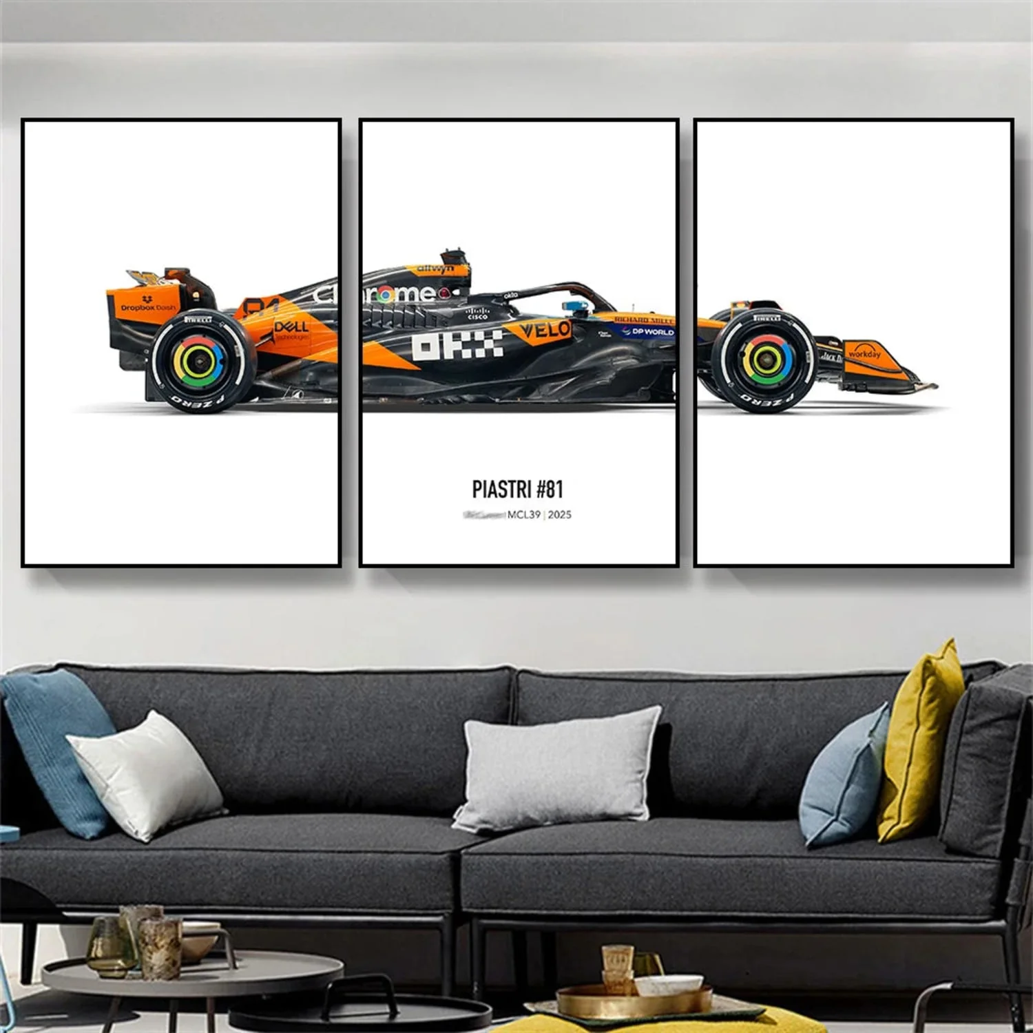 Oscar Piastri McLaren MCL39 2025 | Triple Panel | Collector's Edition - Image 2
