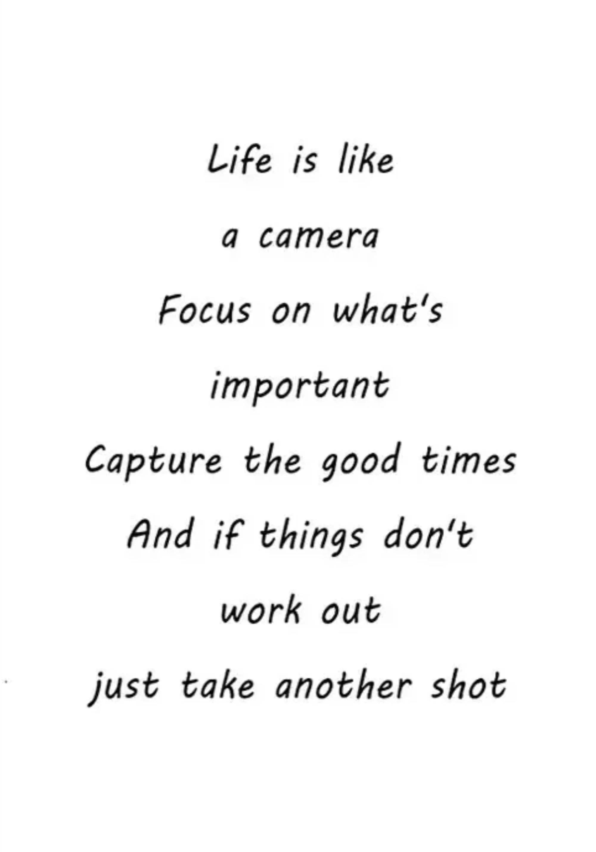 Life Camera Quote | Motivational Typography - Image 2