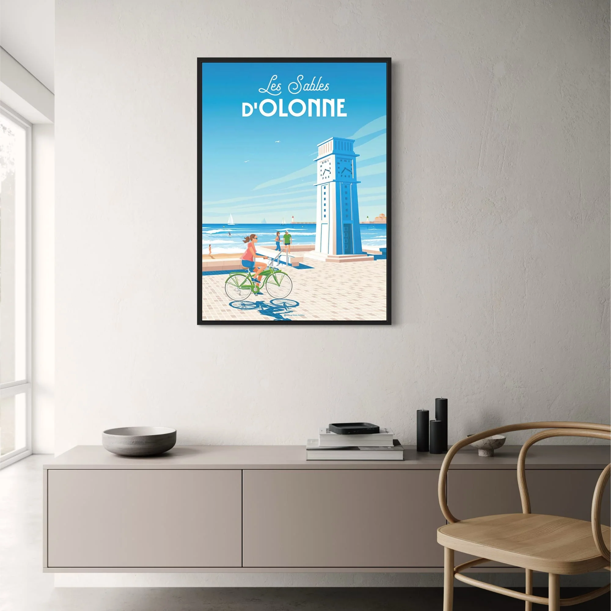 Clock Tower | Les Sables d'Olonne | Nautical Charm - Image 2
