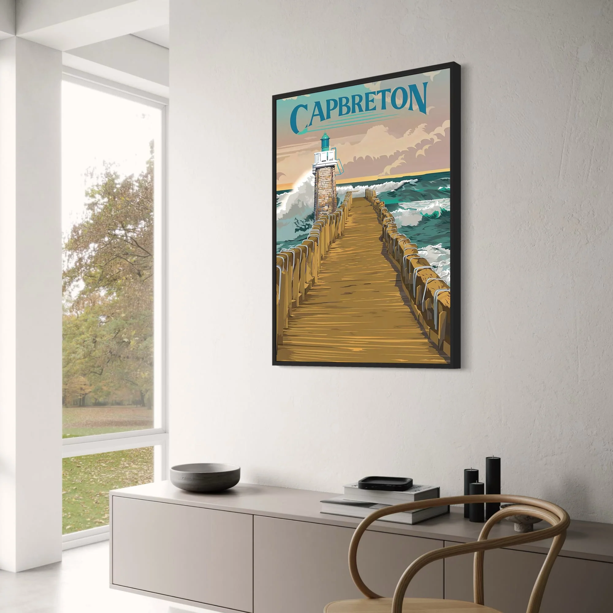 Capbreton Harbor | Historic Coastal Scene - Image 3
