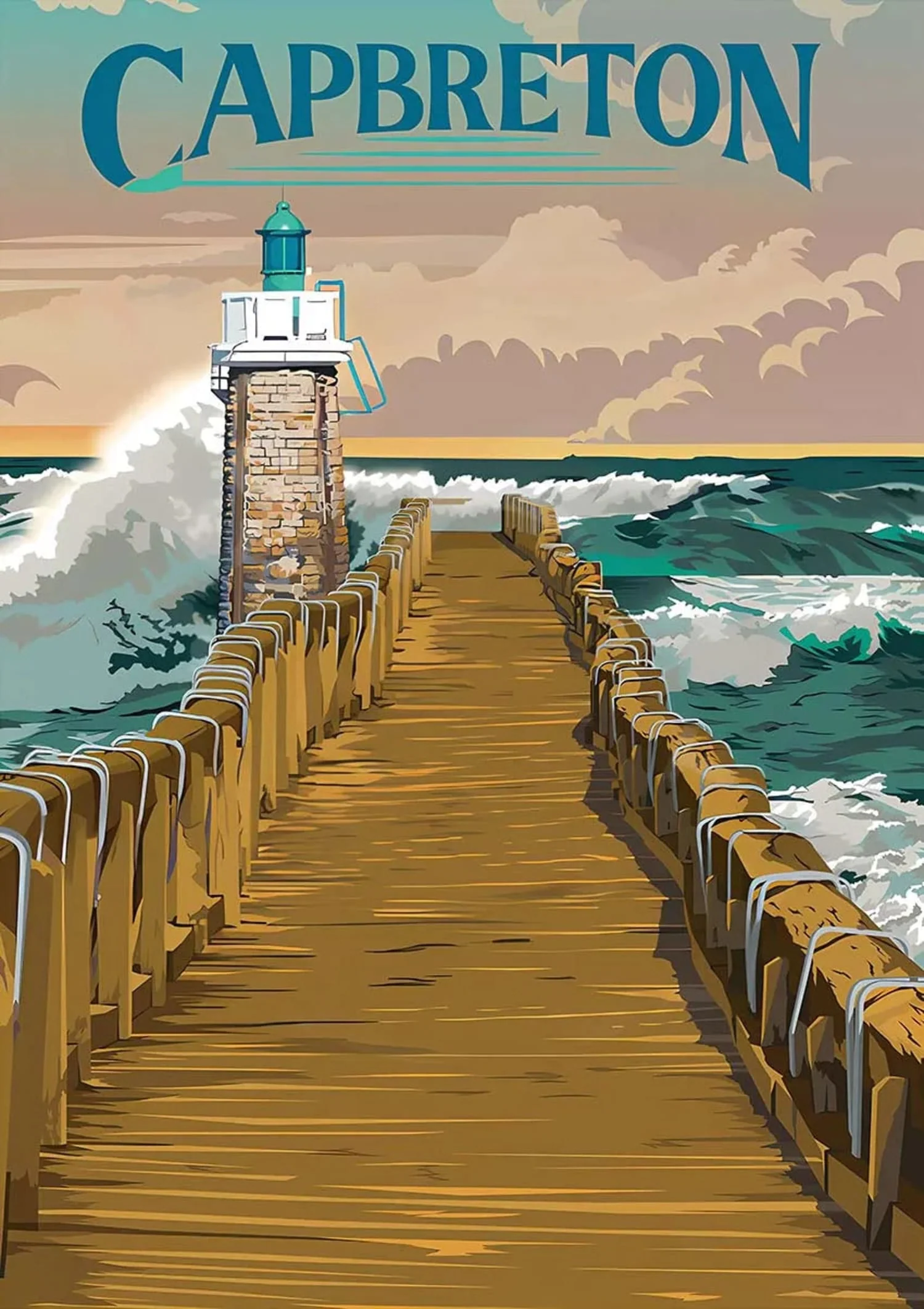Capbreton Harbor | Historic Coastal Scene - Image 4