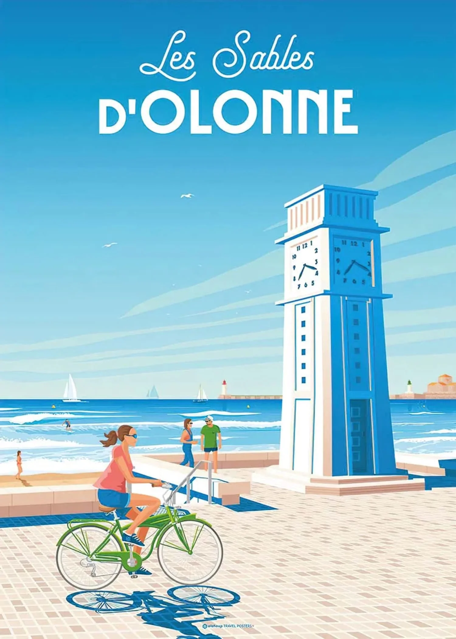 Clock Tower | Les Sables d'Olonne | Nautical Charm - Image 4
