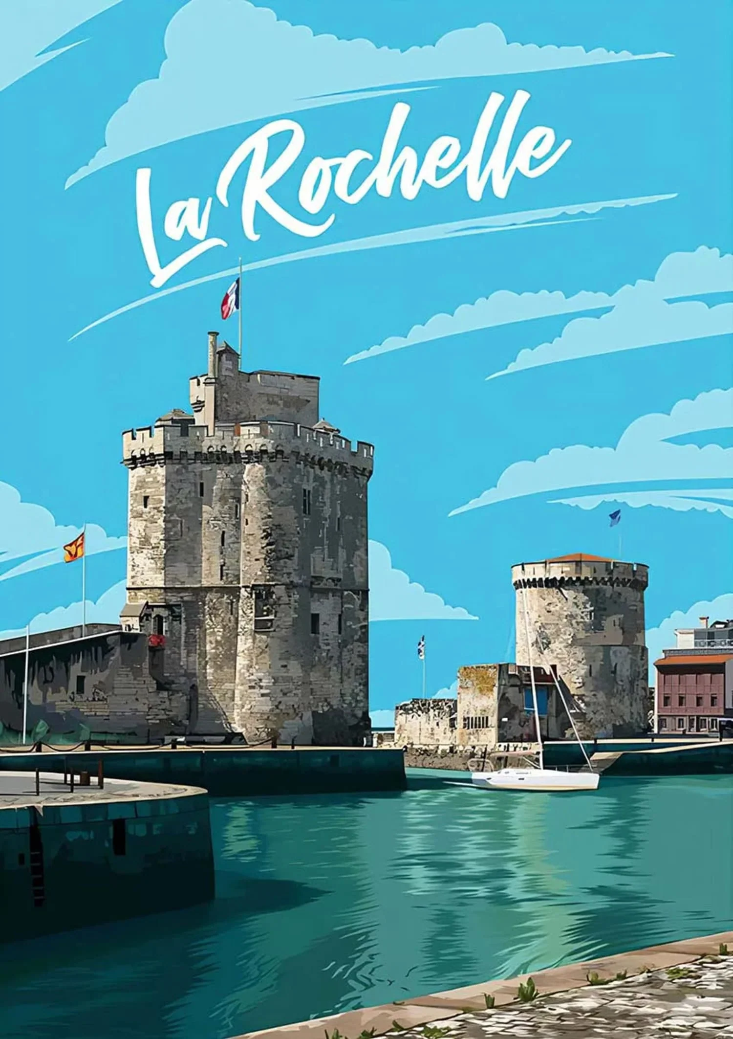 La Rochelle | Maritime Spirit | French Harbor Scene - Image 4