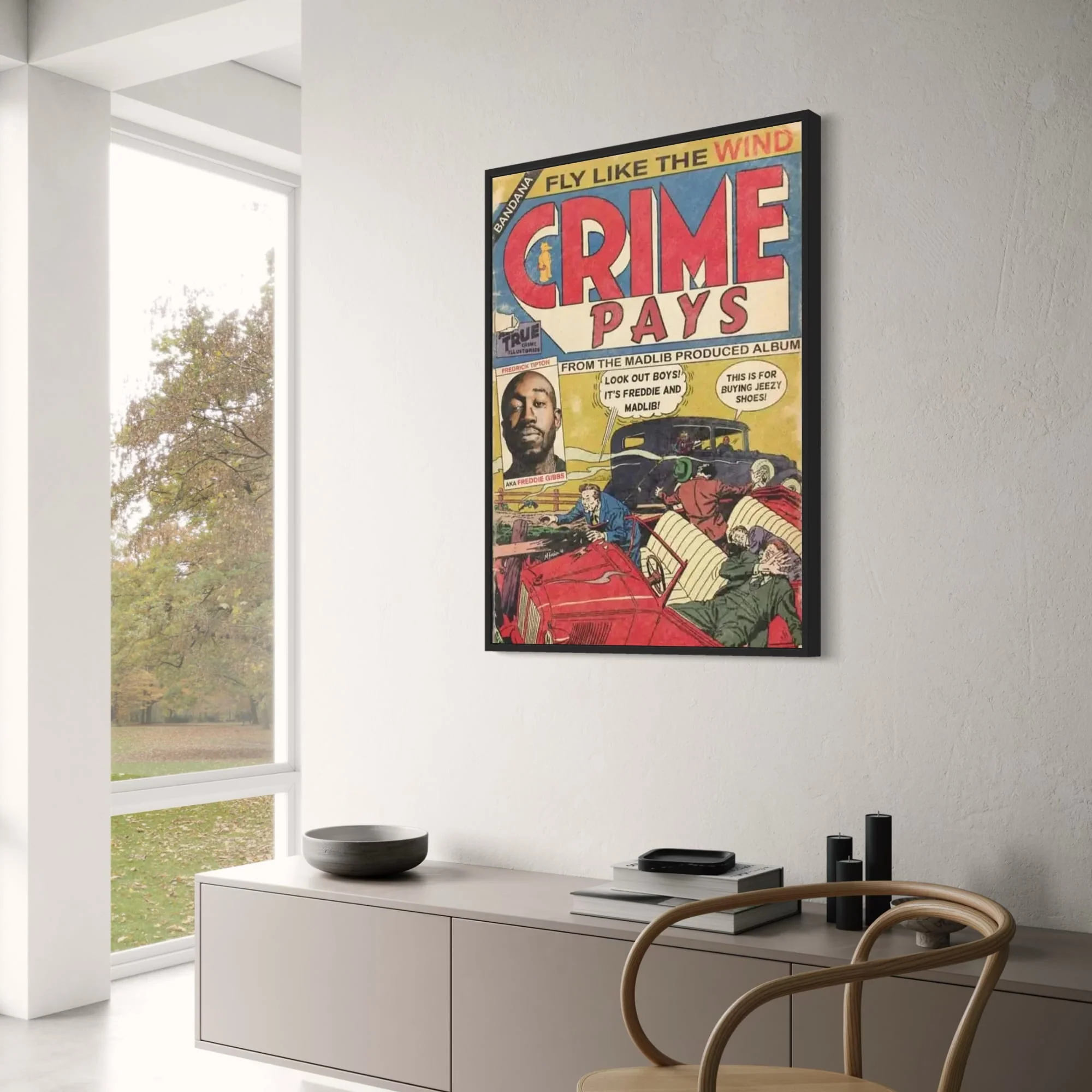 Freddie Gibbs & Madlib | Crime Pays Comic - Image 3