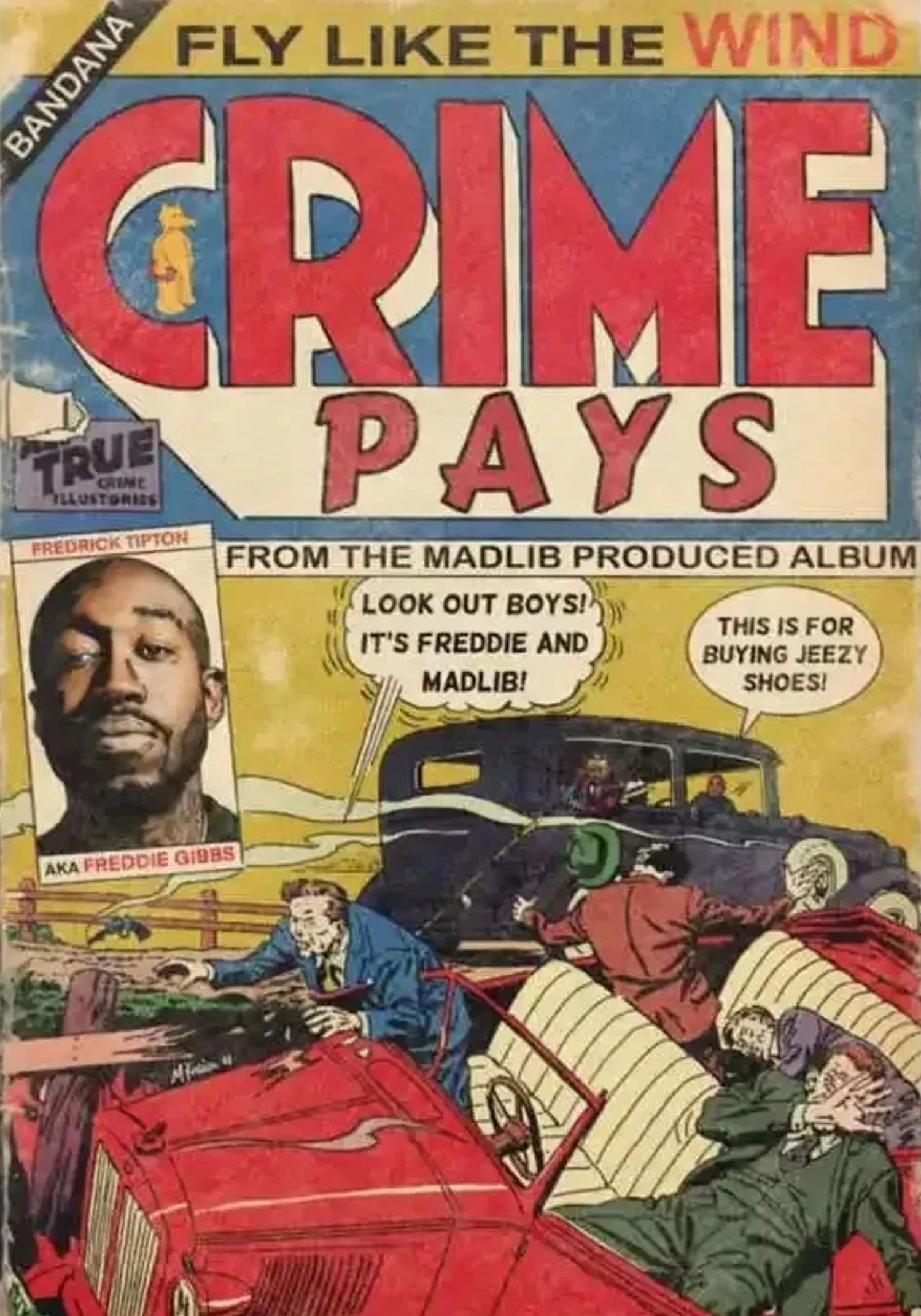 Freddie Gibbs & Madlib | Crime Pays Comic - Image 4