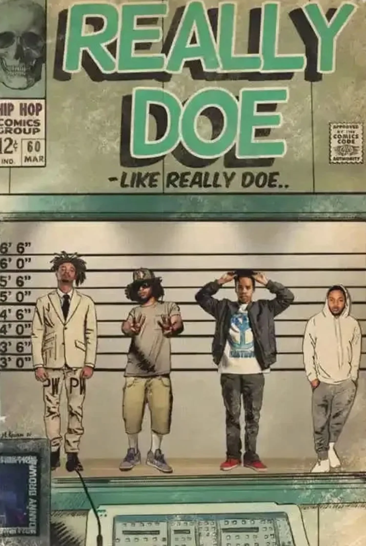 Danny Brown | Really Doe Comic Style - Image 4