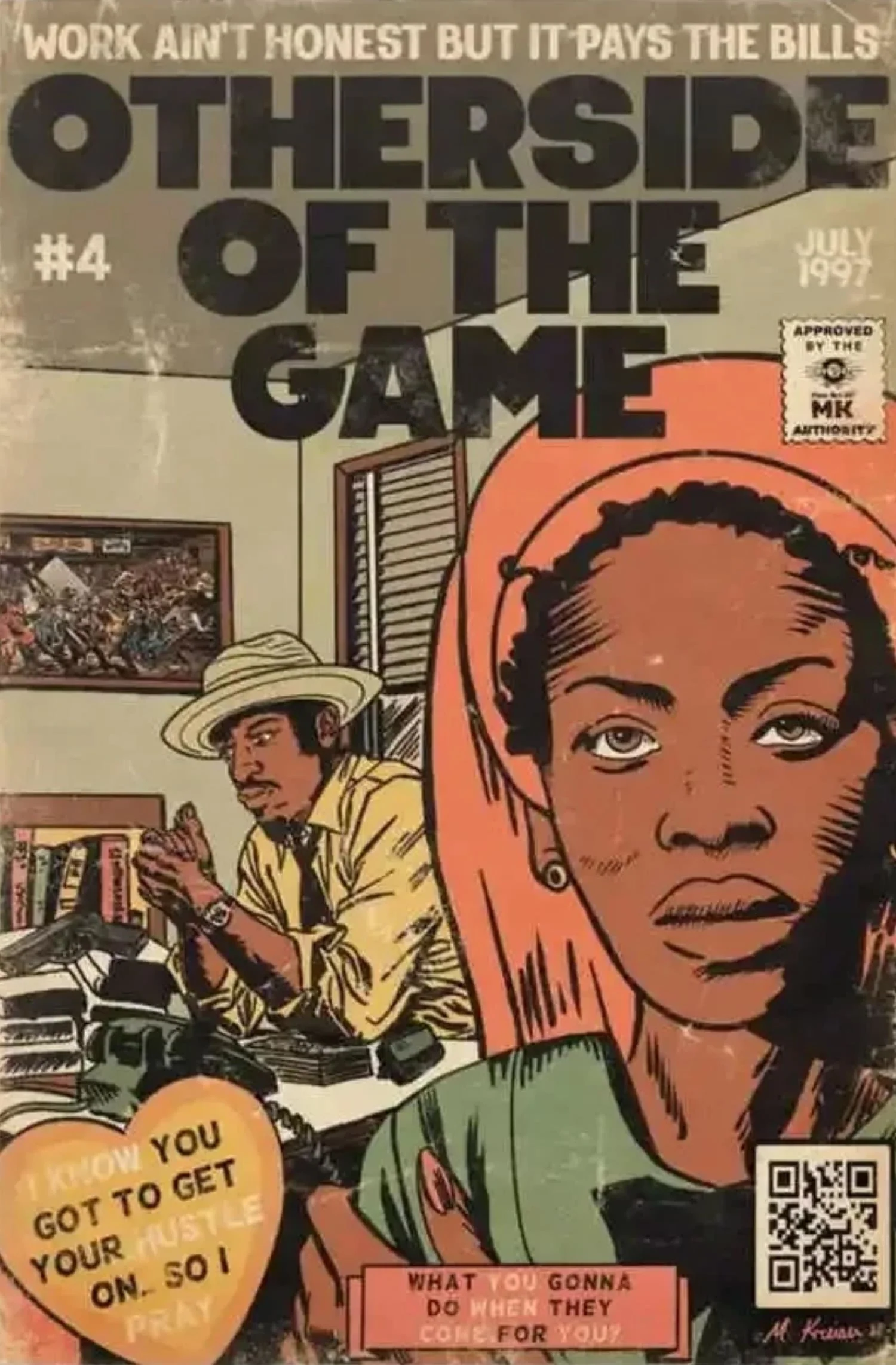 Erykah Badu | Otherside Of The Game | Music Comic Style - Image 4