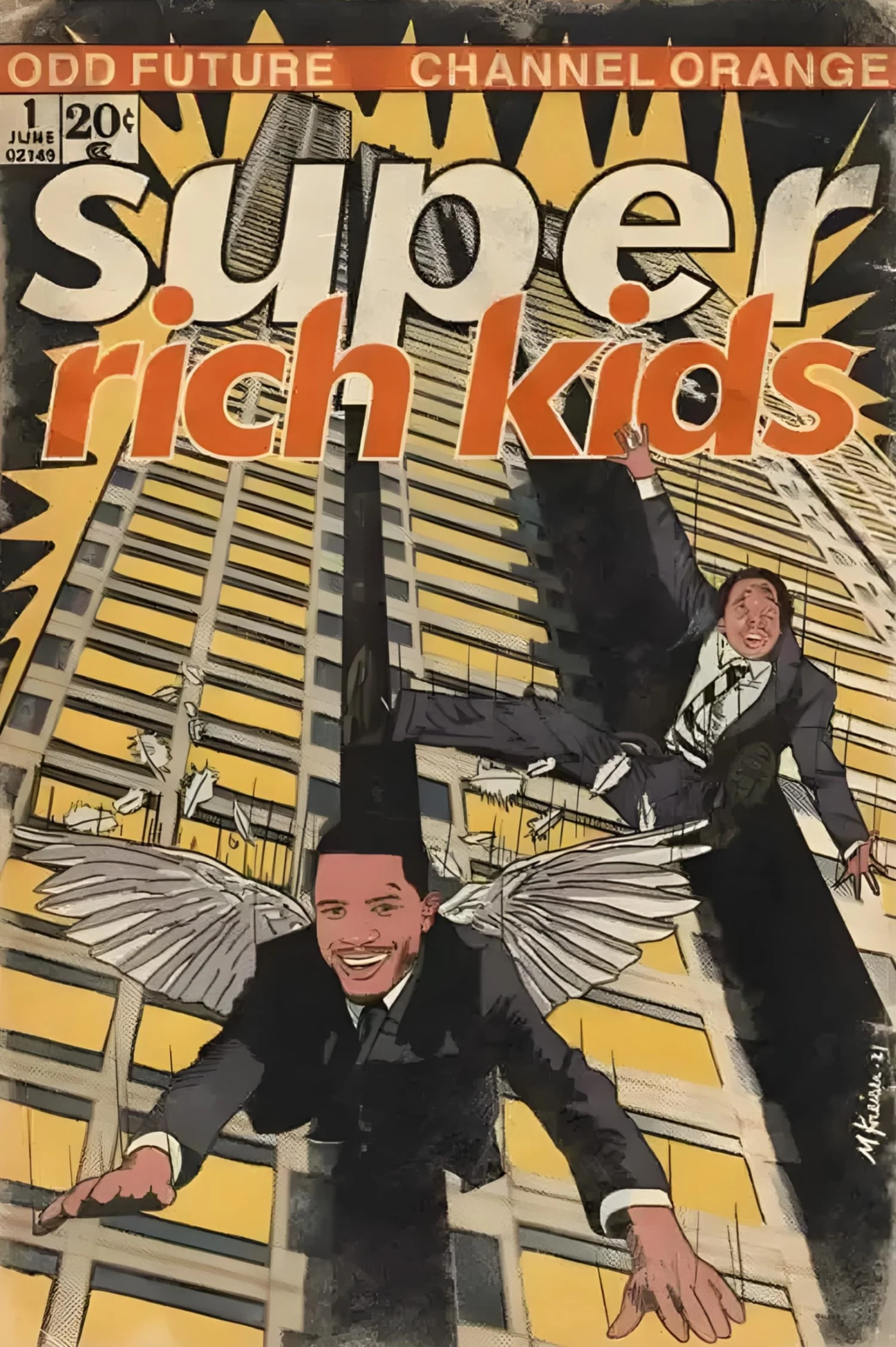 Frank Ocean | Super Rich Kids Comic Poster - Image 4