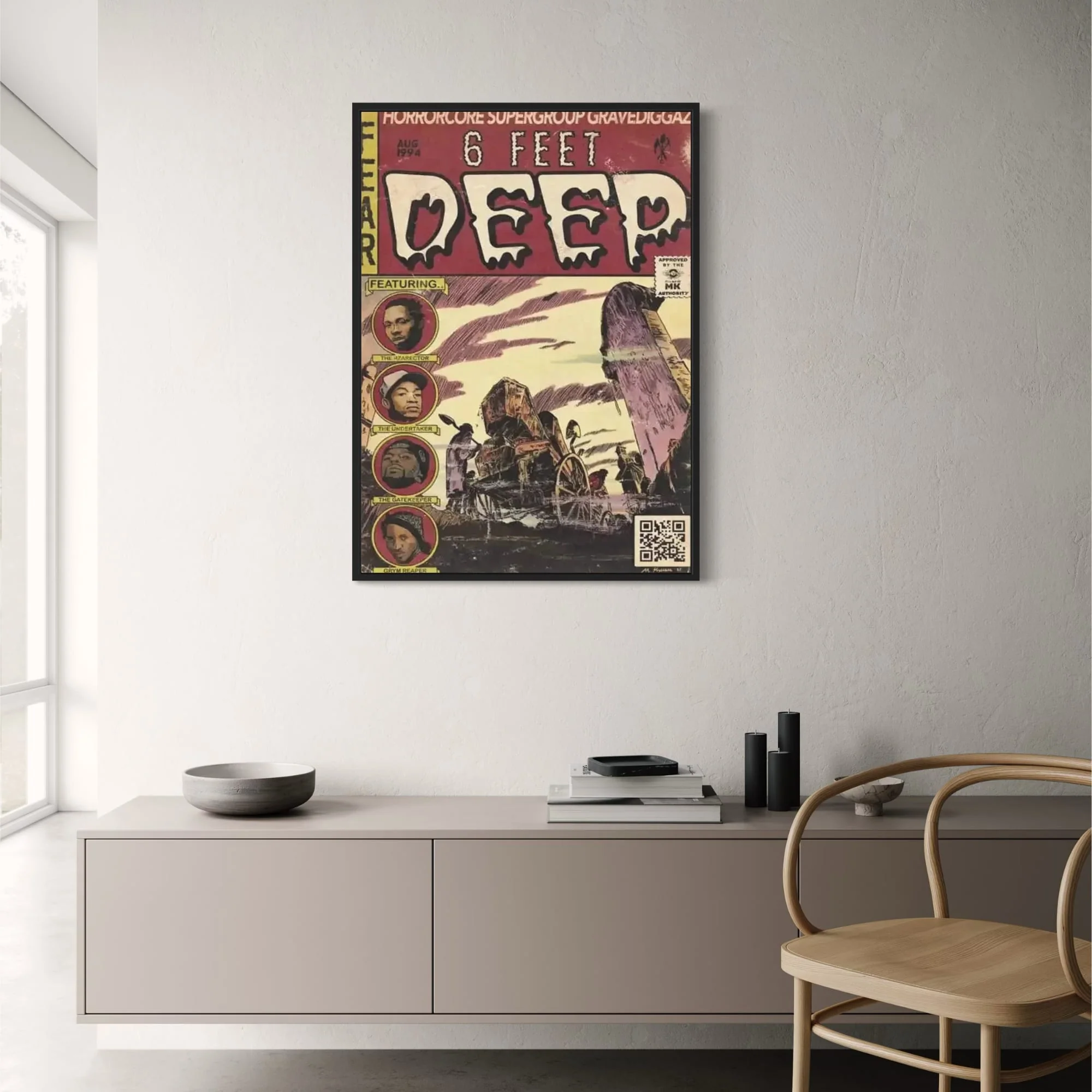 Gravediggaz - 6 Feet Deep Comic Style - Image 2