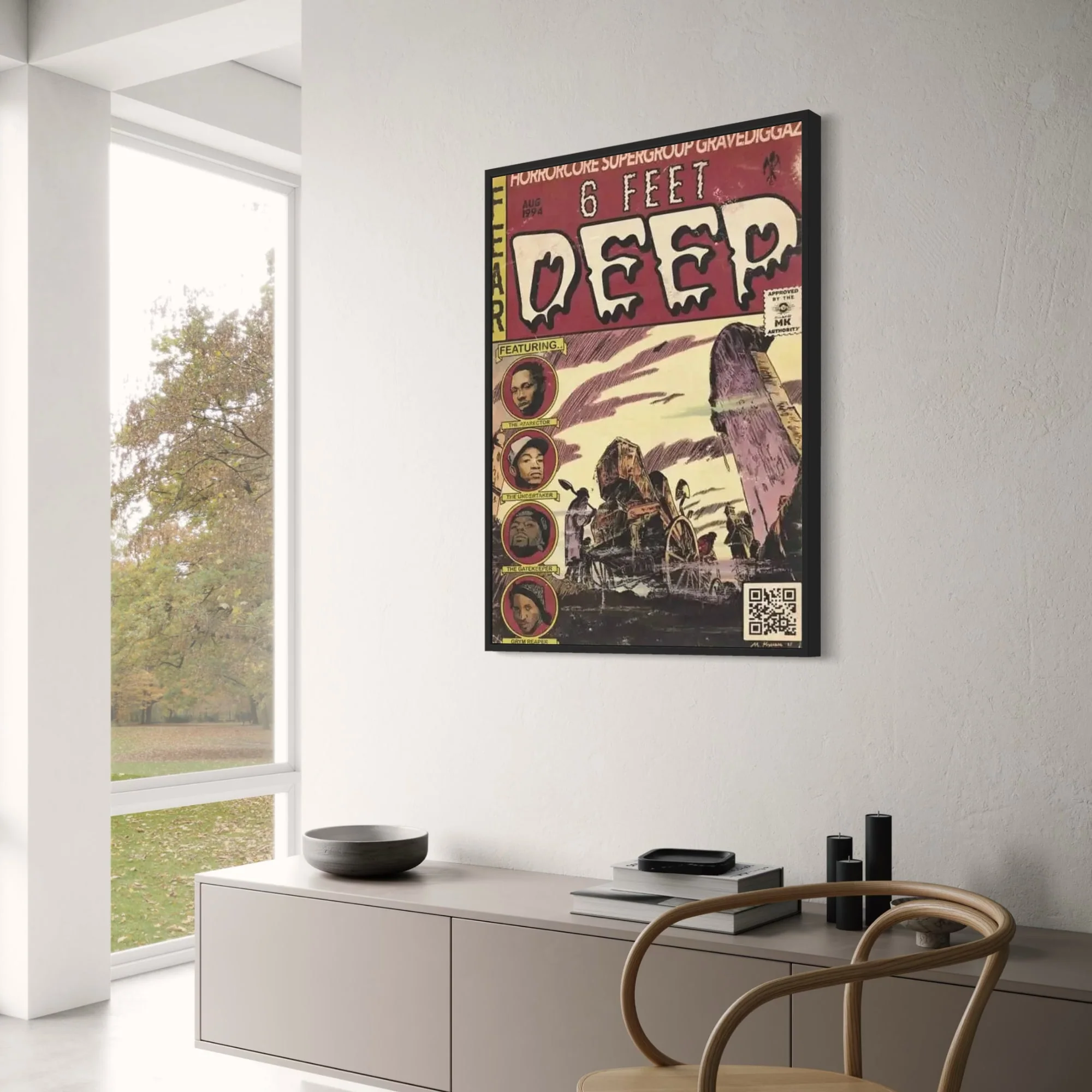 Gravediggaz - 6 Feet Deep Comic Style - Image 3