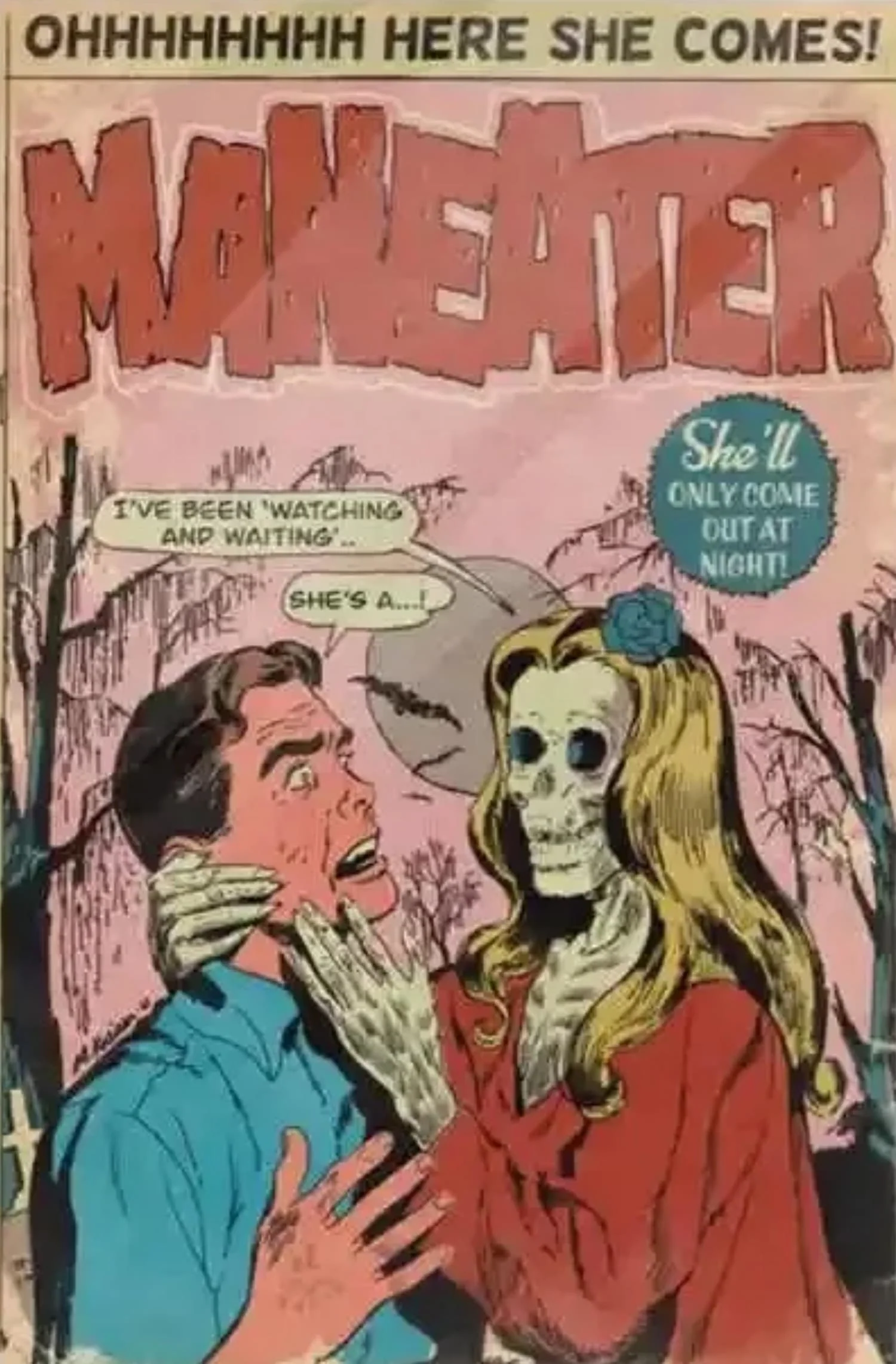 Daryl Hall & John Oates | Maneater Comic Poster - Image 4