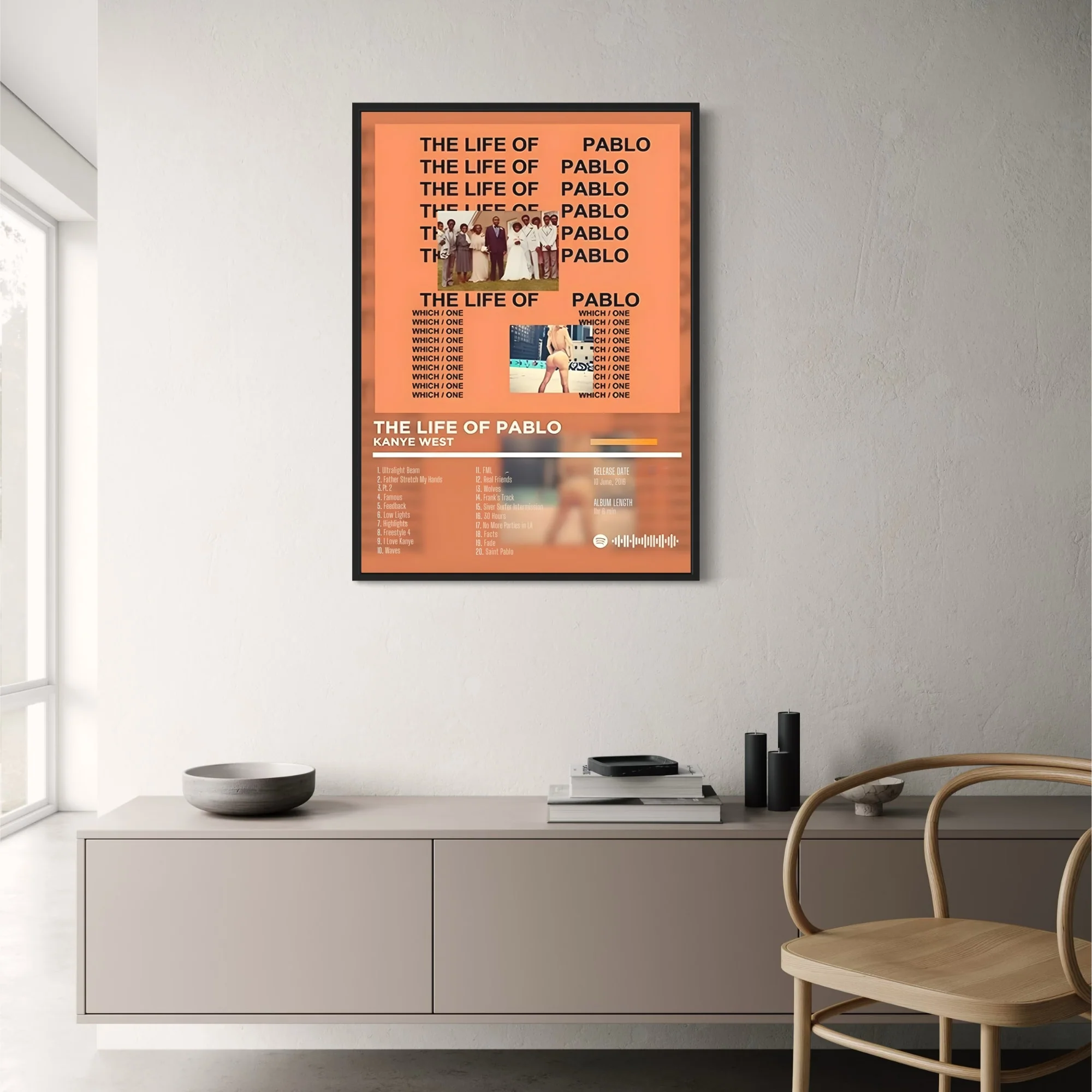Kanye West | The Life of Pablo | Iconic Album Cover - Image 2