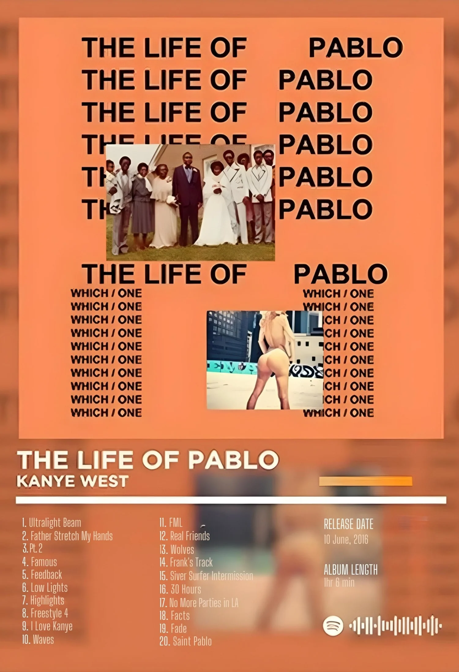 Kanye West | The Life of Pablo | Iconic Album Cover - Image 4