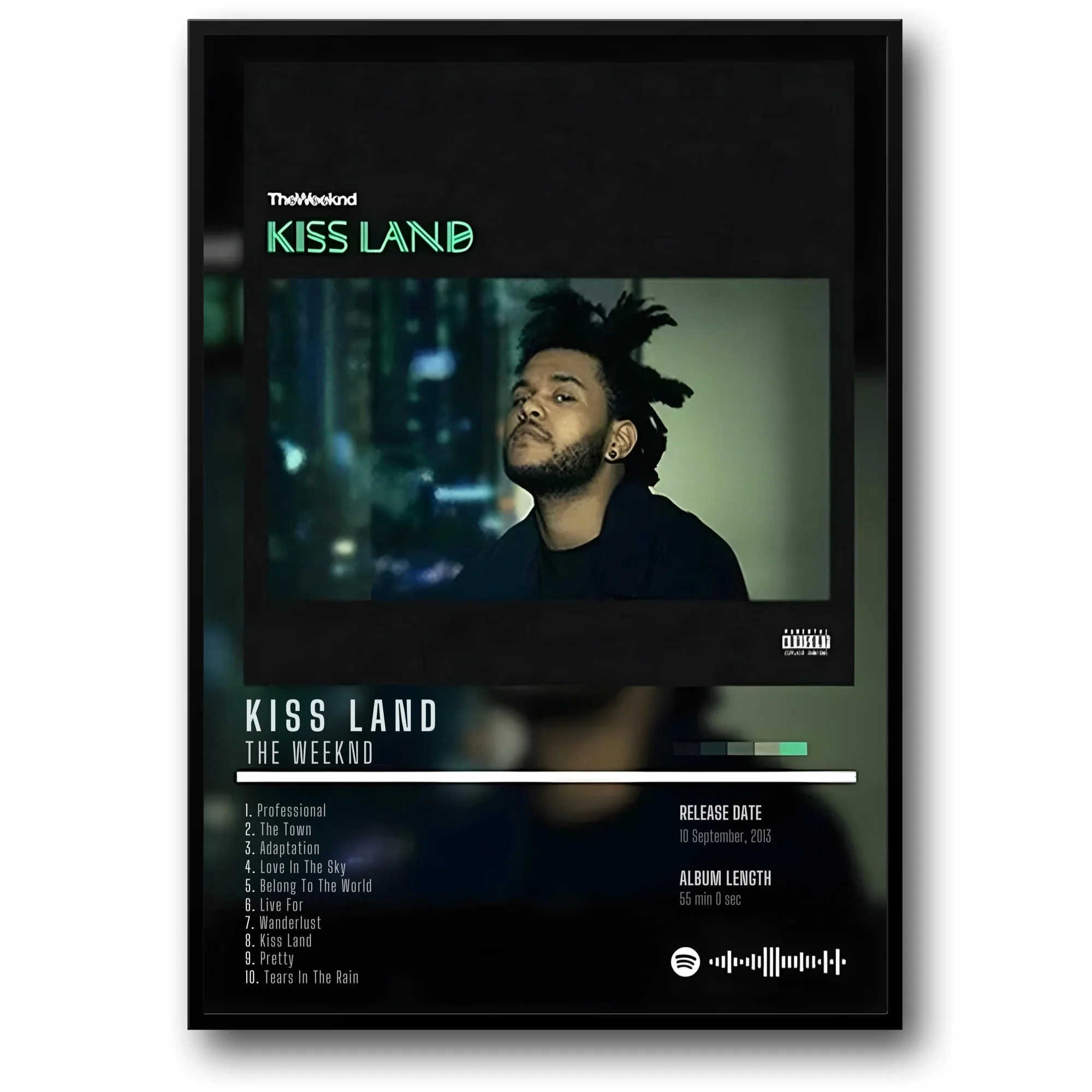 Kiss Land by The Weeknd | Iconic Album Art