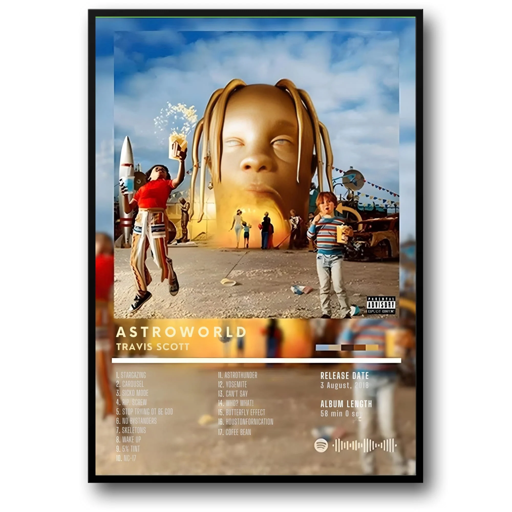 Astroworld | Travis Scott | Hip Hop Album Art