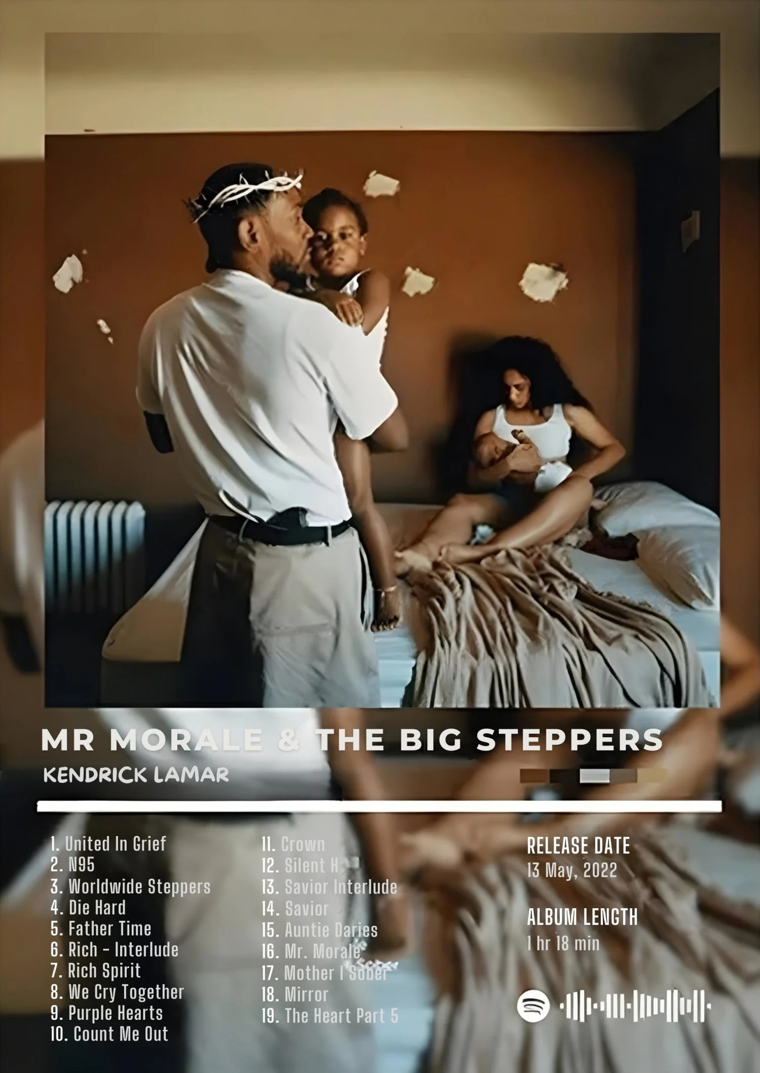 Mr Morale & The Big Steppers | Kendrick Lamar | Iconic Rap Art - Image 4