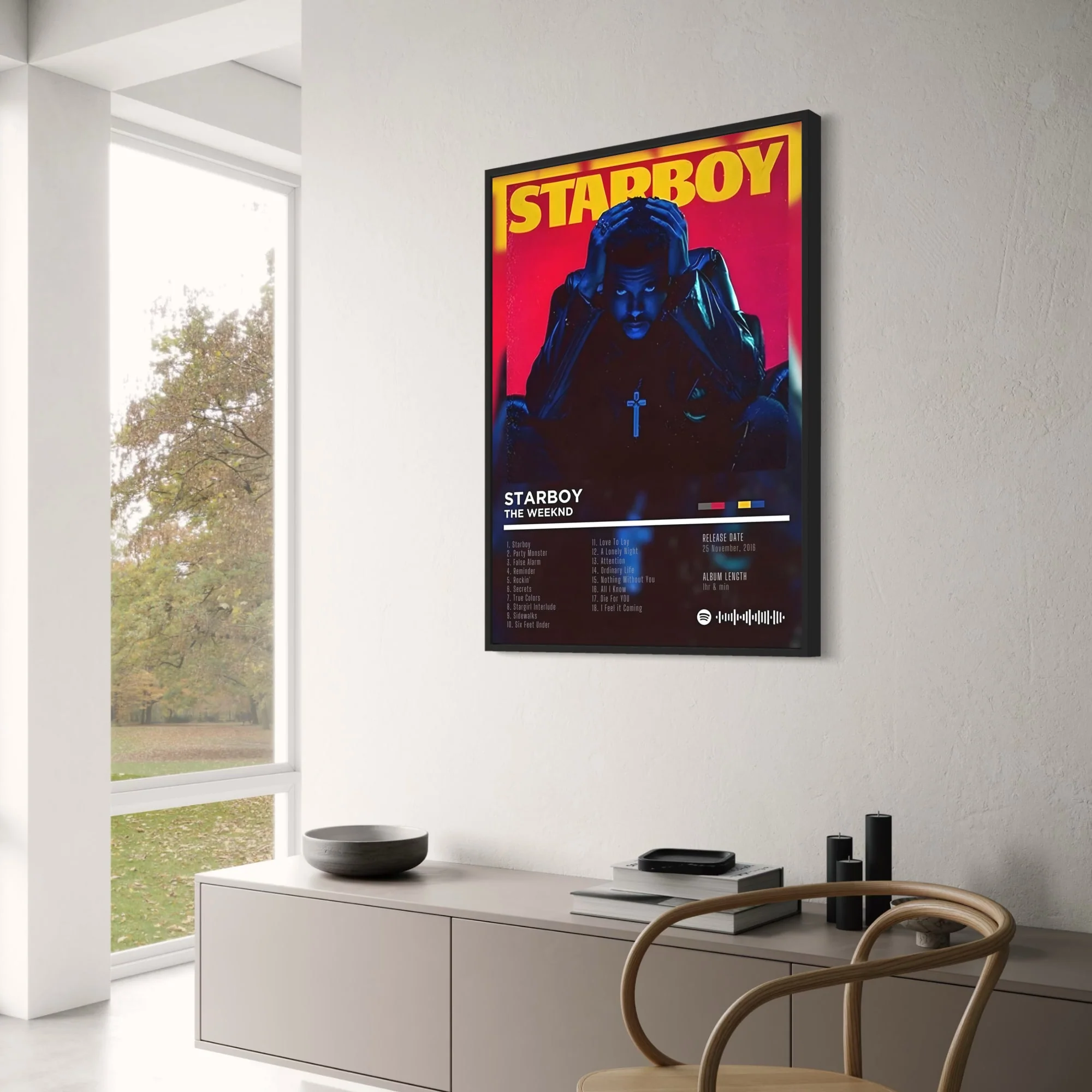 The Weeknd Starboy | Iconic Album Art - Image 3