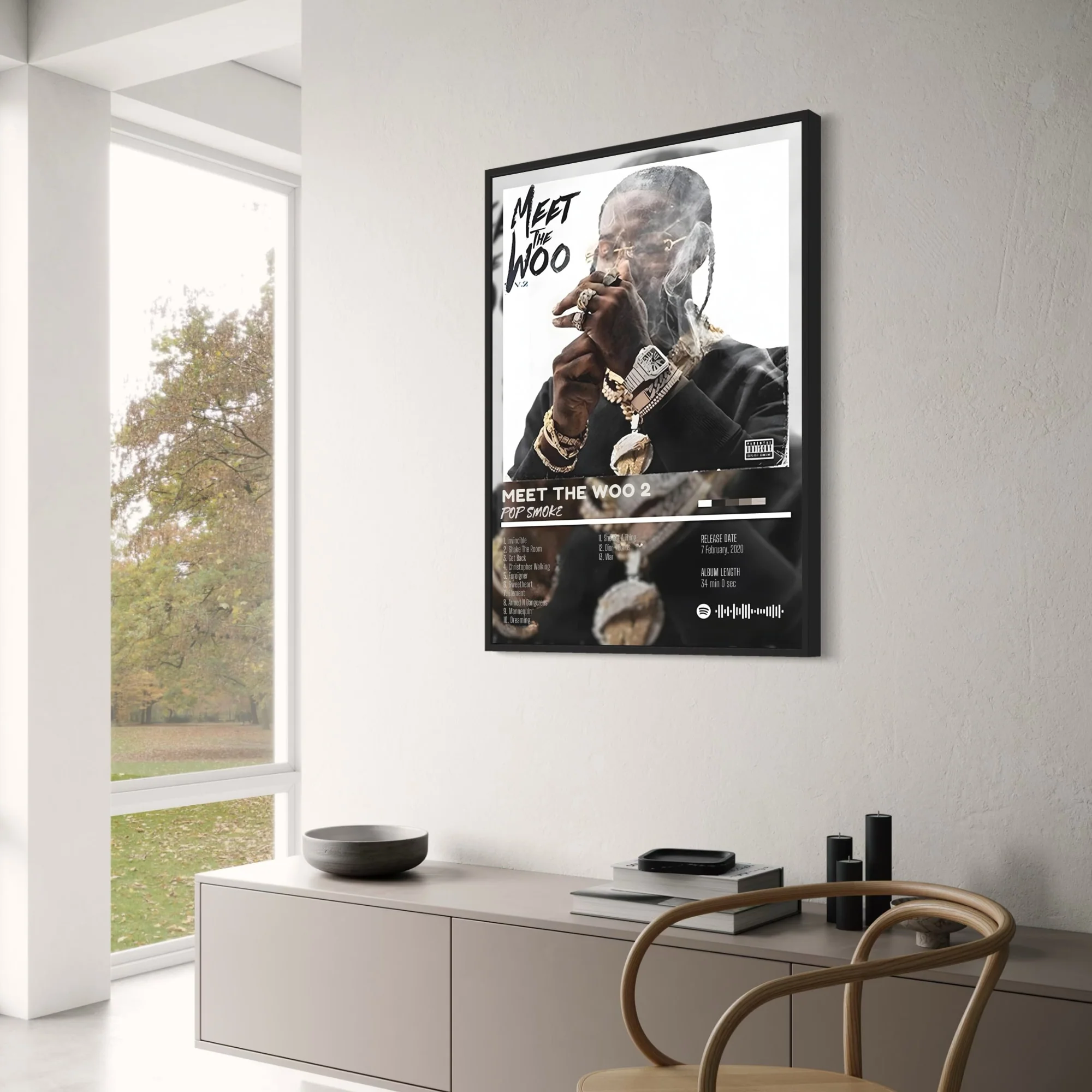 Meet The Woo 2 | Pop Smoke Rap Album Art - Image 3