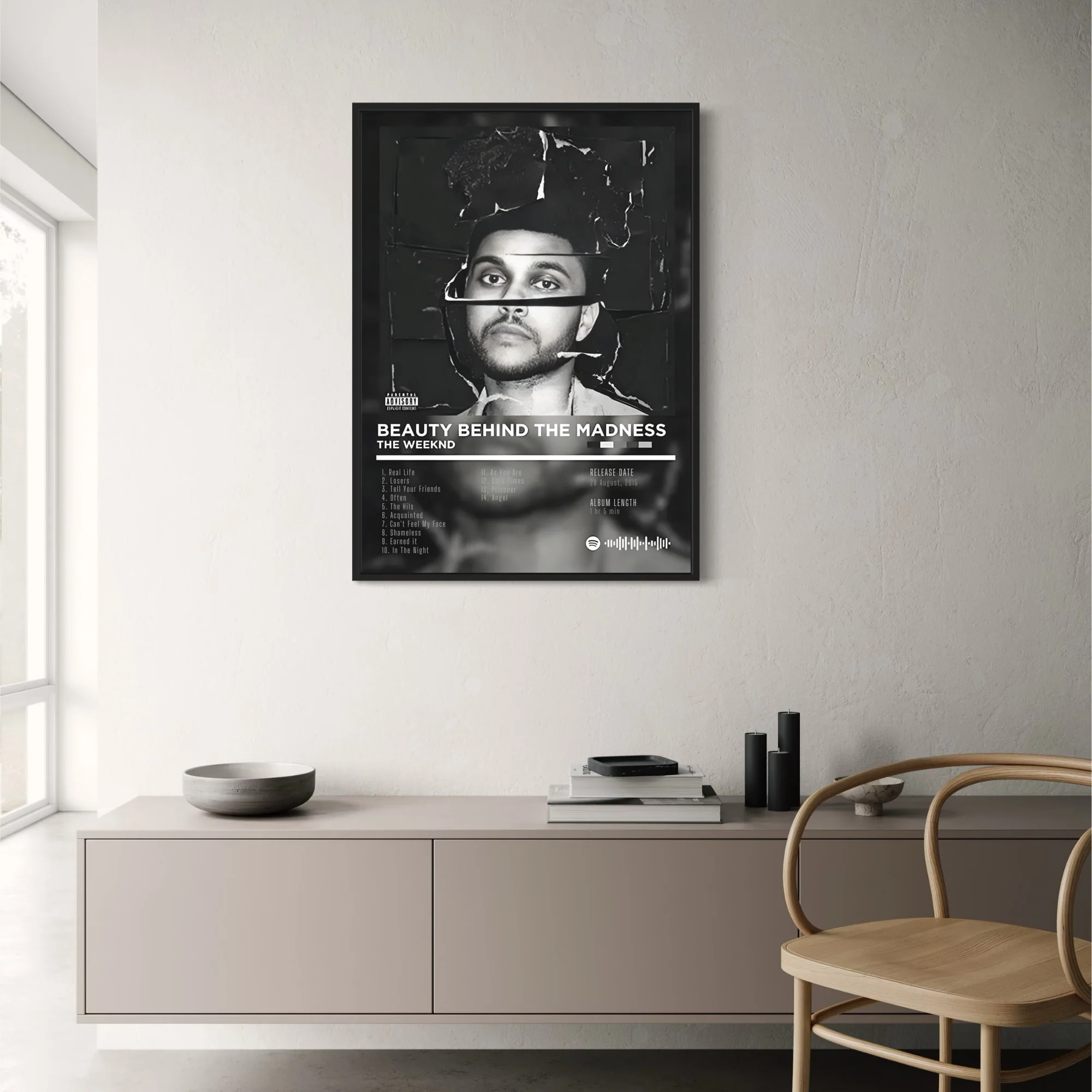 The Weeknd | Beauty Behind the Madness | Hip Hop Artwork - Image 2